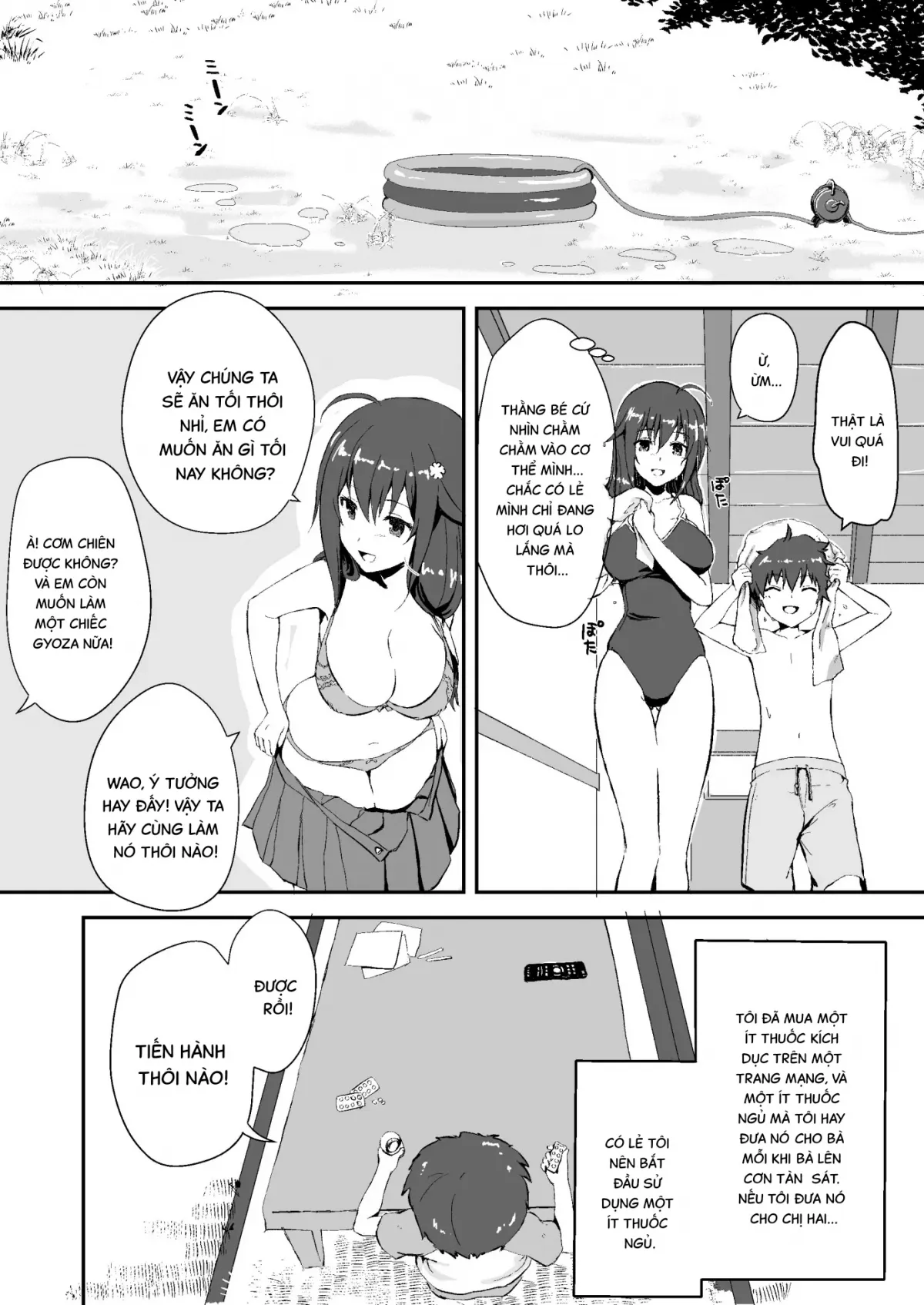 HentaiVN.net - Ảnh 9 - Mùa hè giả dối. [Owarinonatsu] - Oneshot