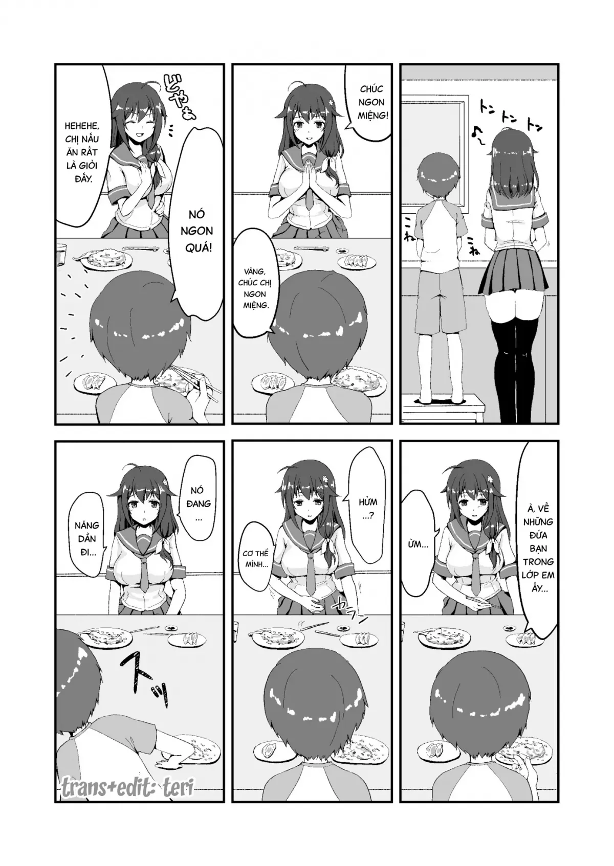 HentaiVN.net - Ảnh 10 - Mùa hè giả dối. [Owarinonatsu] - Oneshot