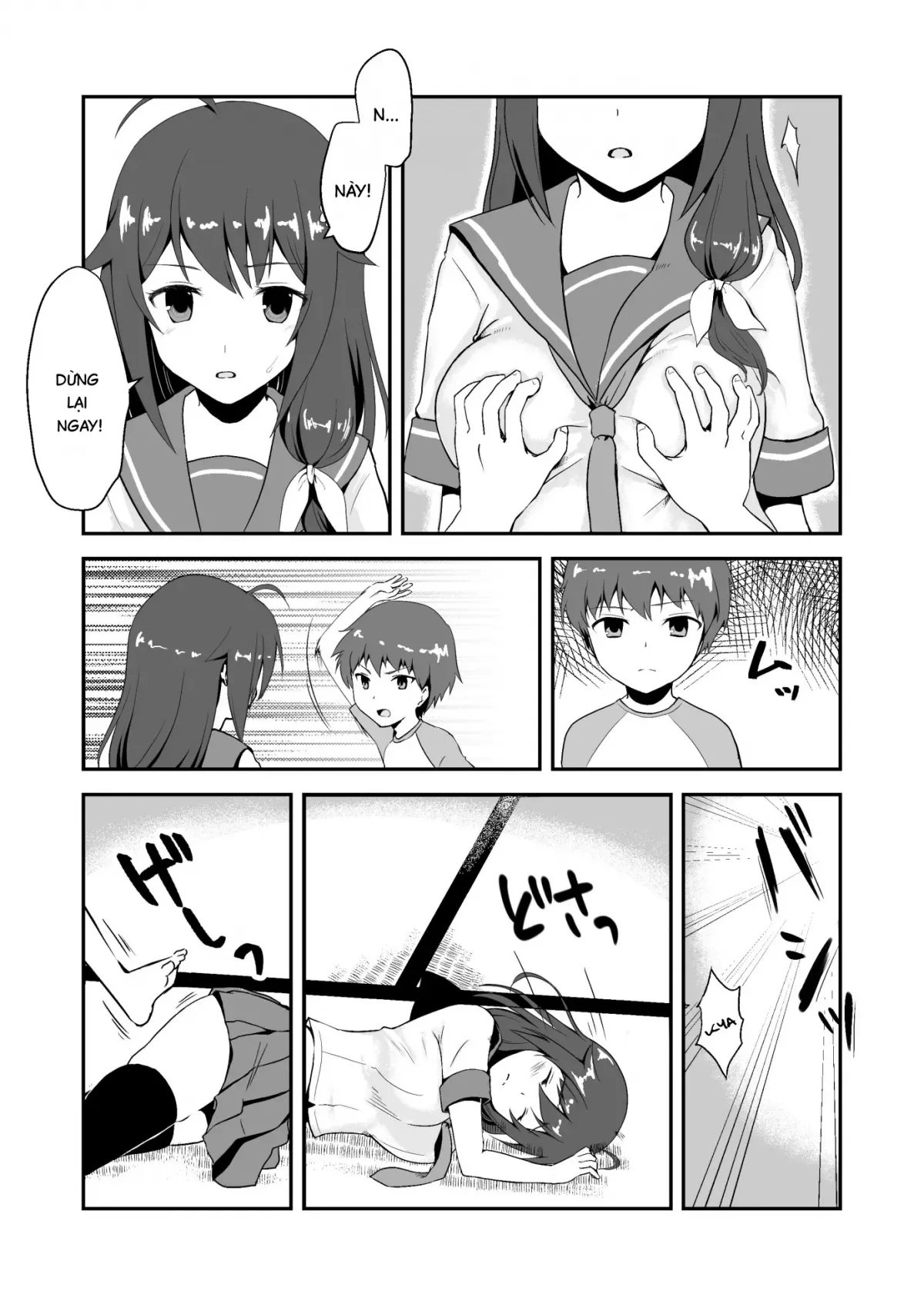 HentaiVN.net - Ảnh 12 - Mùa hè giả dối. [Owarinonatsu] - Oneshot