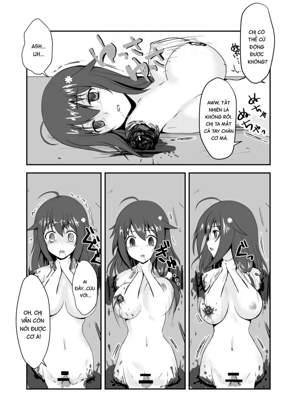 HentaiVN.net - Ảnh 39 - Mùa hè giả dối. [Owarinonatsu] - Oneshot