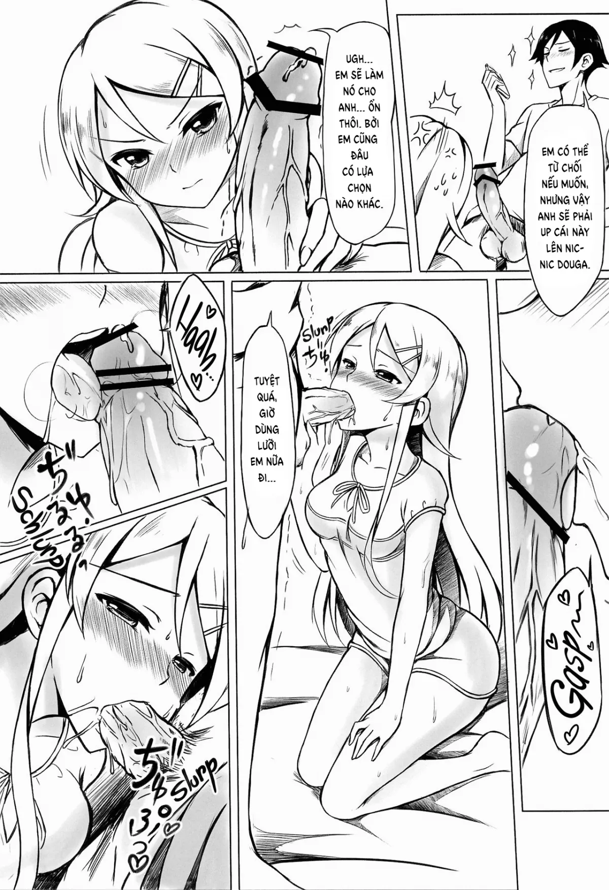 HentaiVN.net - Ảnh 10 - Anh muốn tiếp tục trêu chọc Kirino-chan! [Ore wa Kirino-chan o Motto Ijimetai!; I want to keep teasing Kirino-chan!] - Oneshot