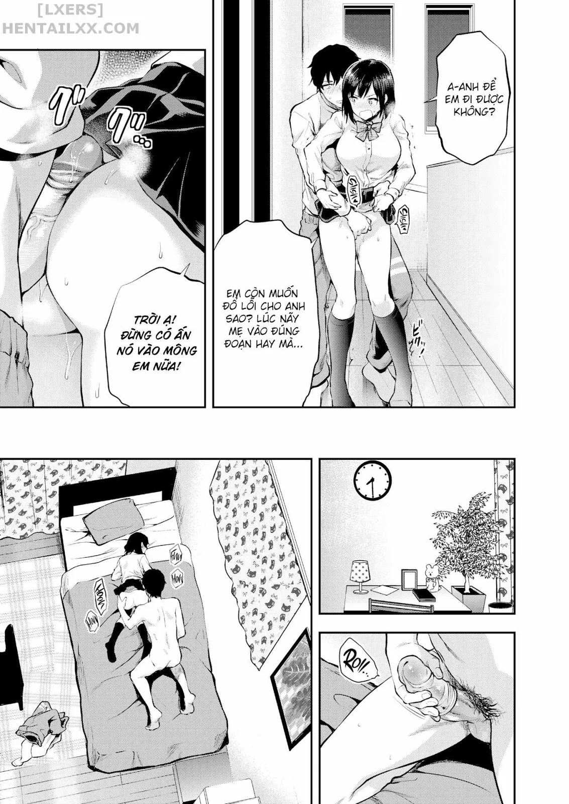 HentaiVN.net - Ảnh 7 - Một ngày của Eri và anh trai [A Day With Eri and Her Brother] - Oneshot