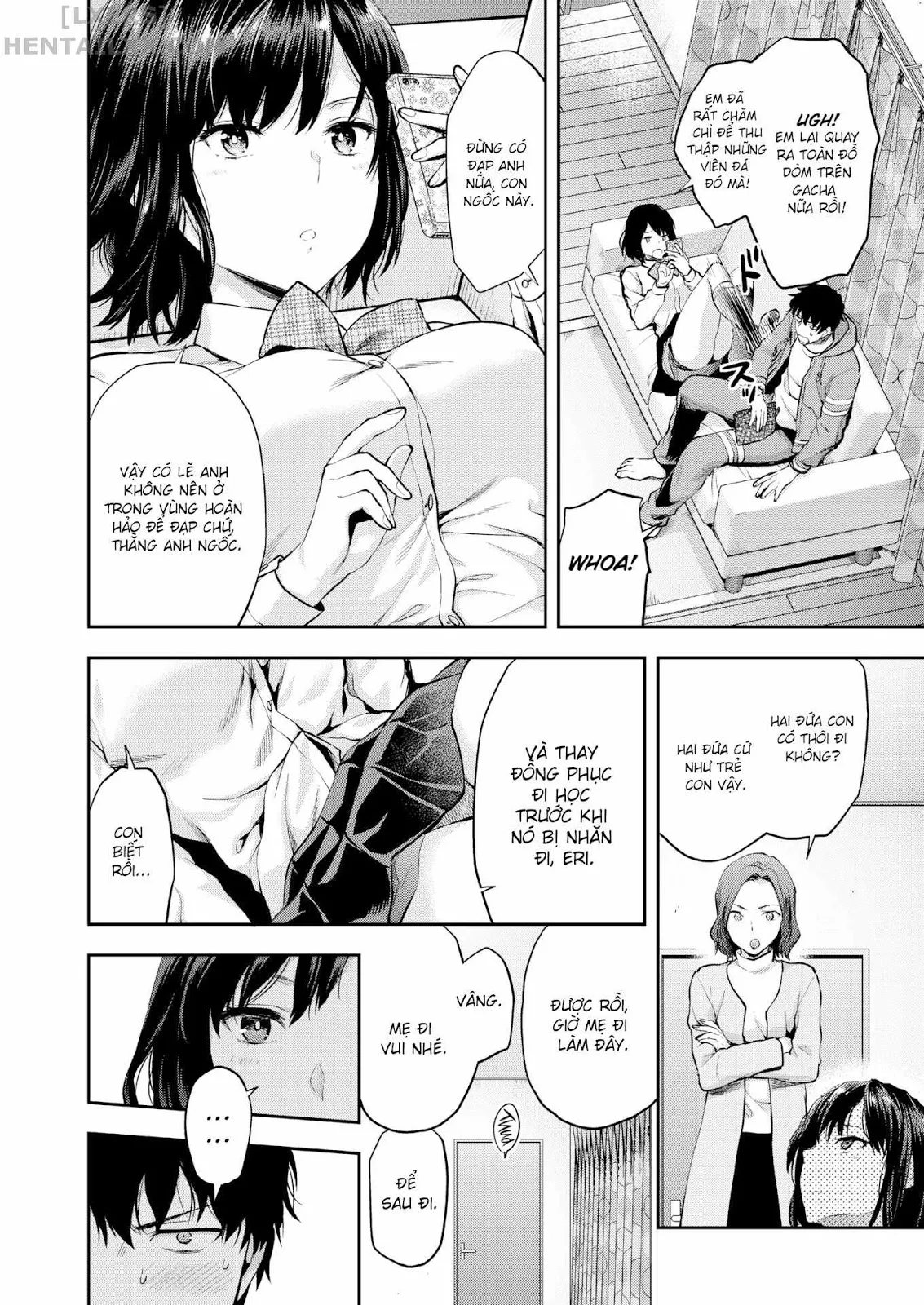 HentaiVN.net - Ảnh 4 - Một ngày của Eri và anh trai [A Day With Eri and Her Brother] - Oneshot