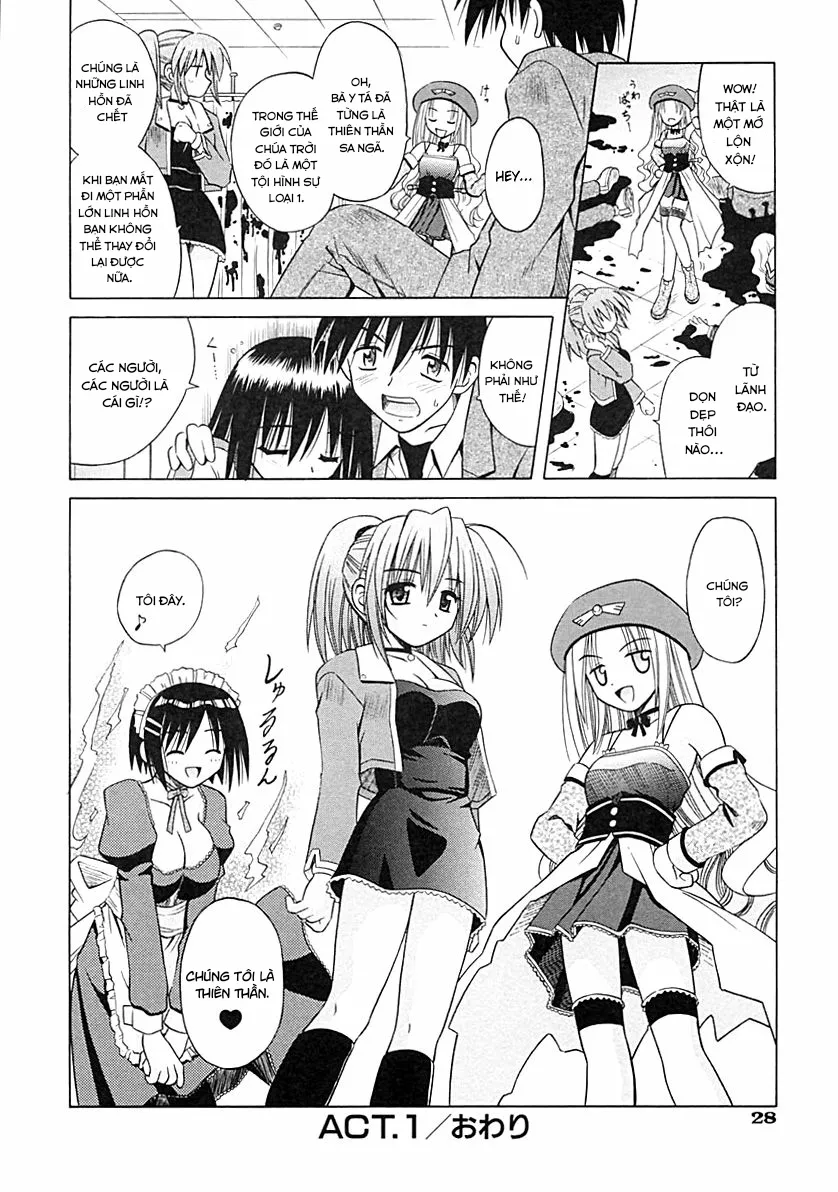 HentaiVN.net - Ảnh 25 - Angelical Pendulum - Chap 1: Rock You