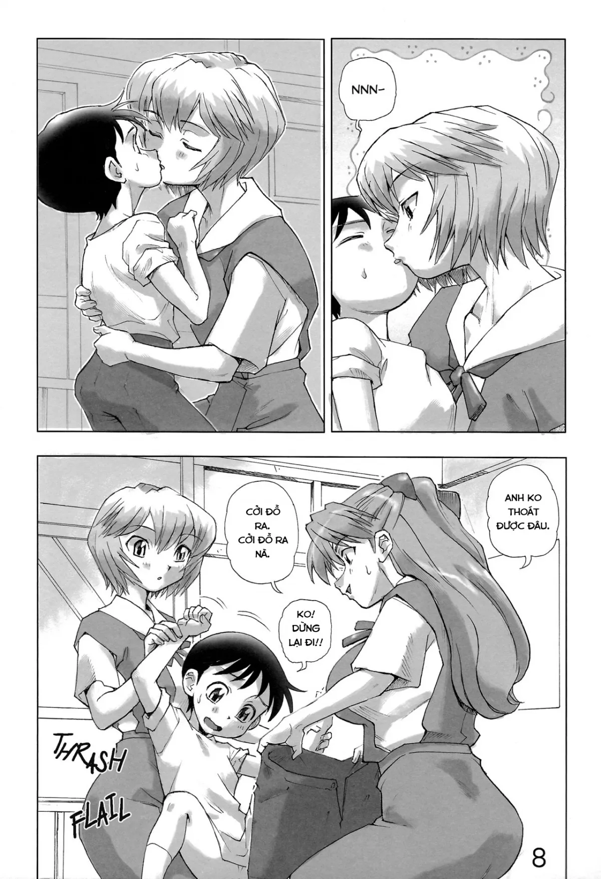 HentaiVN.net - Ảnh 9 - Dừng Lại Đi Nee-chan! [Yamete! Ayanami Nee-chan, Stop! Big Sis Ayanami] - Chap 1