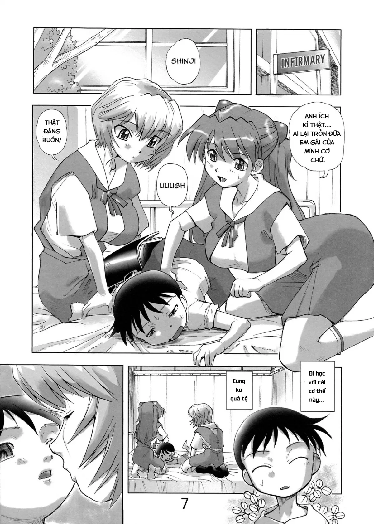 HentaiVN.net - Ảnh 8 - Dừng Lại Đi Nee-chan! [Yamete! Ayanami Nee-chan, Stop! Big Sis Ayanami] - Chap 1