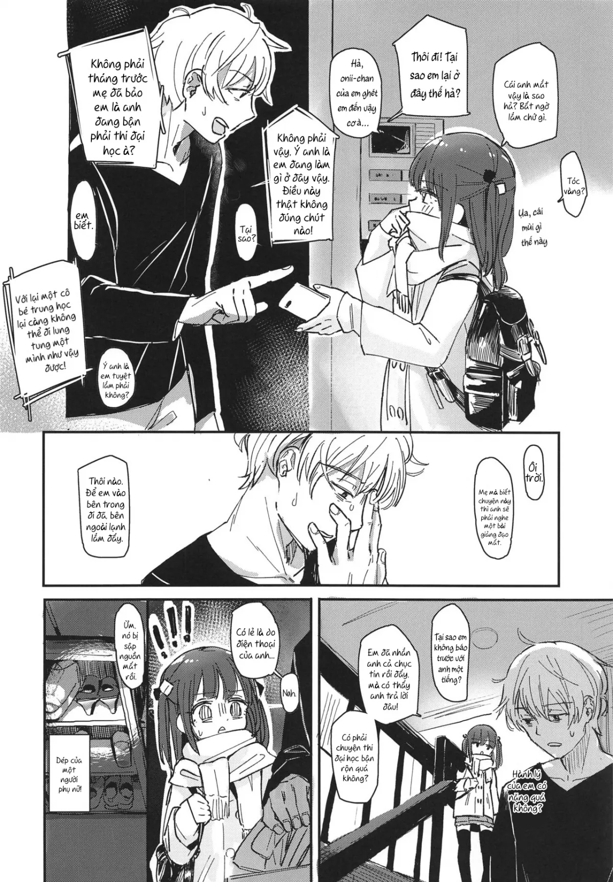 HentaiVN.net - Ảnh 6 - Mỗi khi anh gục ngã, em sẽ là chỗ dựa của anh. [Onii-chan ga Genkinai kara SEX Shite Mita] - Oneshot.