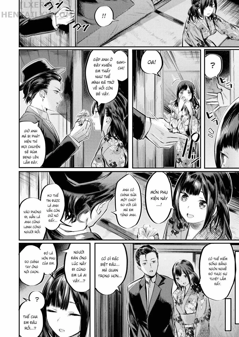 HentaiVN.net - Ảnh 12 - Icha Bitch - Chap 1