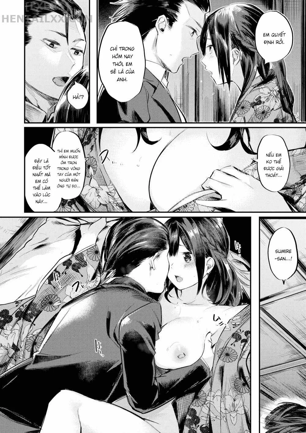 HentaiVN.net - Ảnh 14 - Icha Bitch - Chap 1
