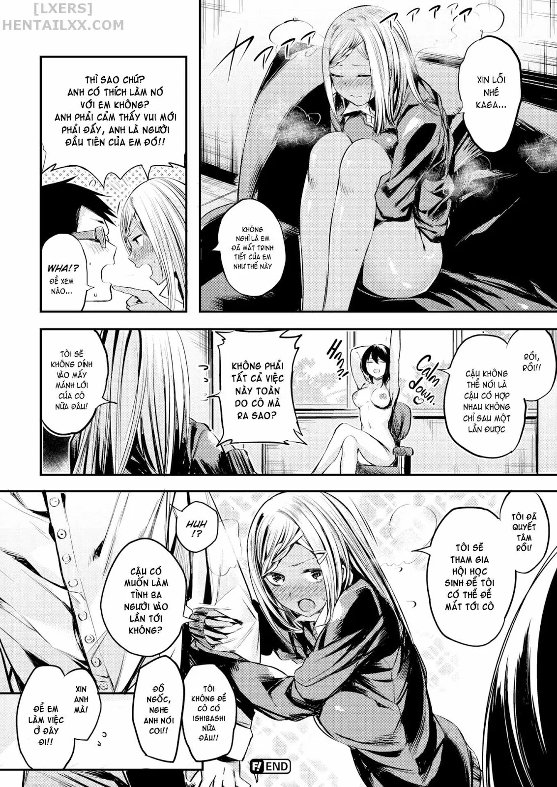 HentaiVN.net - Ảnh 18 - Icha Bitch - Chap 8