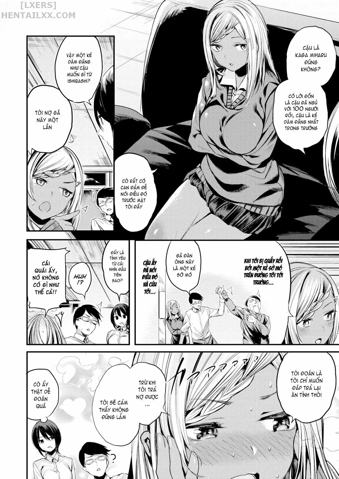 HentaiVN.net - Ảnh 4 - Icha Bitch - Chap 8