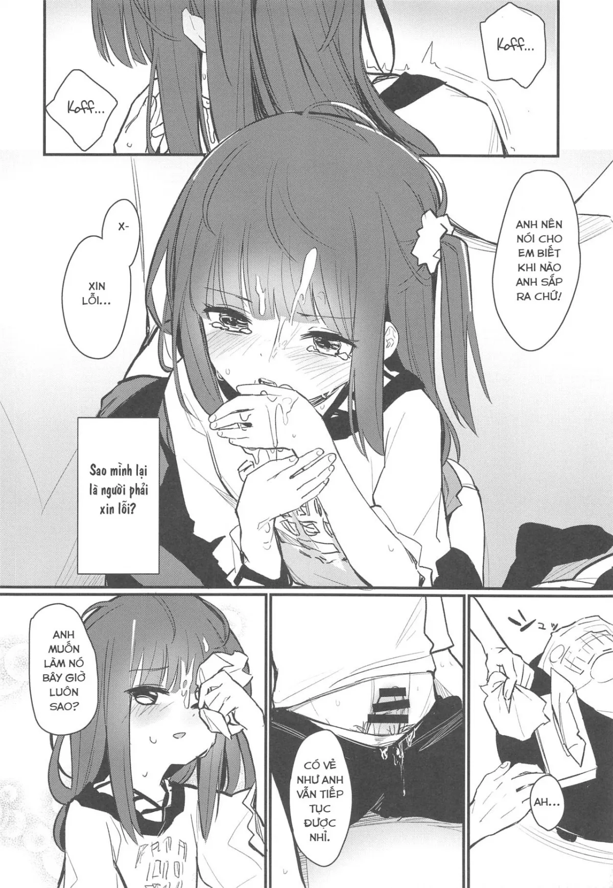 HentaiVN.net - Ảnh 9 - Có vẻ như Onii-chan đang nói dối, nên mình sẽ chịch anh ấy. [Onii-chan ga Uwakishisou kara Sex Shite Mita , おにいちゃんが浮気しそうからセックスしてみた] - Oneshot