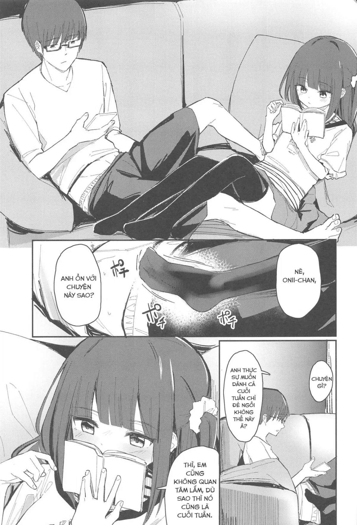 HentaiVN.net - Ảnh 3 - Có vẻ như Onii-chan đang nói dối, nên mình sẽ chịch anh ấy. [Onii-chan ga Uwakishisou kara Sex Shite Mita , おにいちゃんが浮気しそうからセックスしてみた] - Oneshot