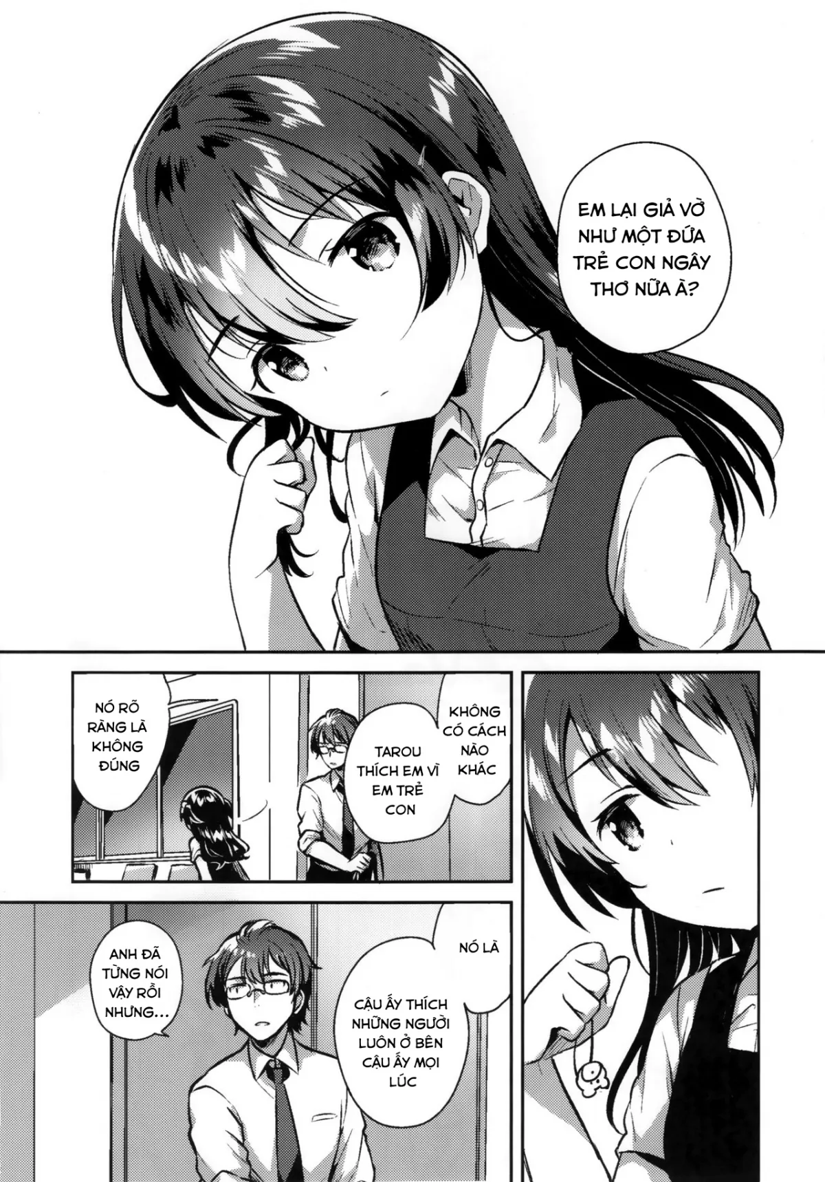 HentaiVN.net - Ảnh 17 - Em sẽ không bao giờ lớn [You will not be an adult ; Kimi wa Otona ni Naranai] - Oneshot