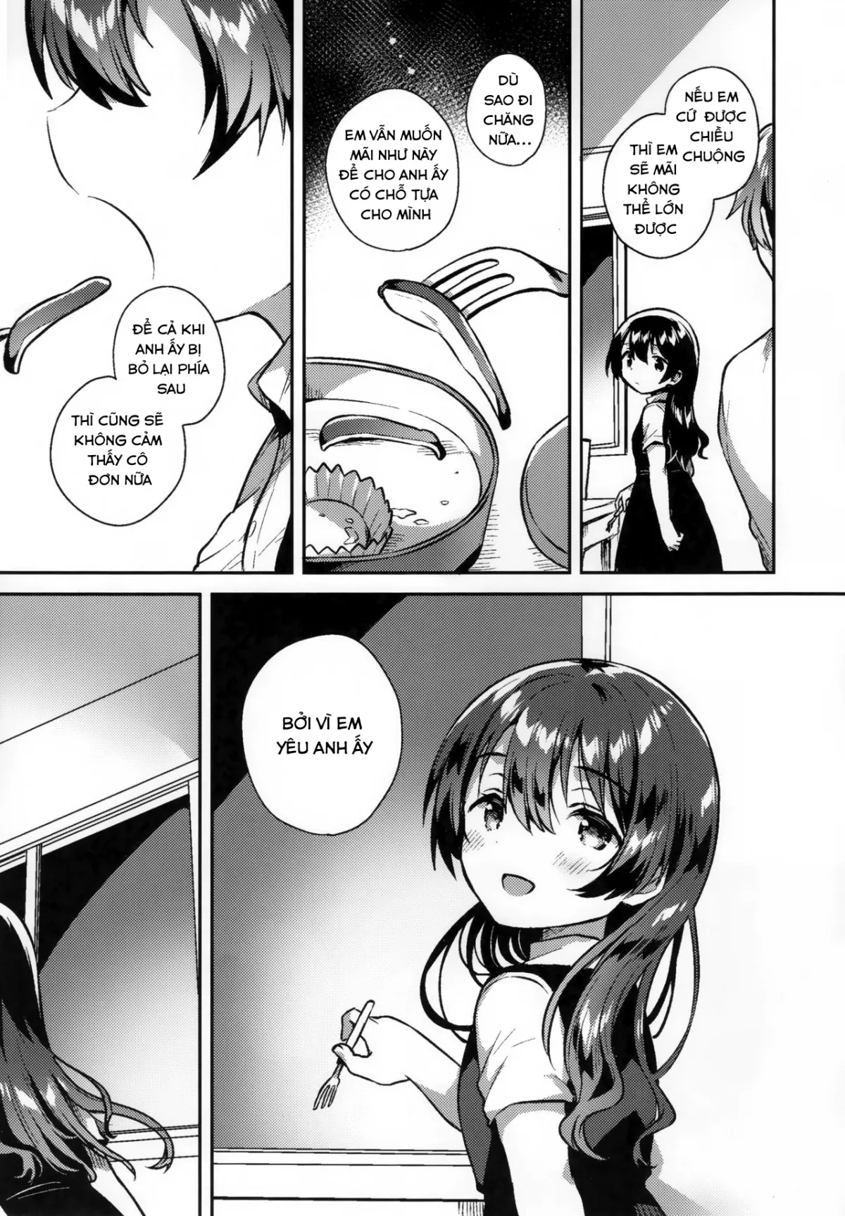 HentaiVN.net - Ảnh 18 - Em sẽ không bao giờ lớn [You will not be an adult ; Kimi wa Otona ni Naranai] - Oneshot