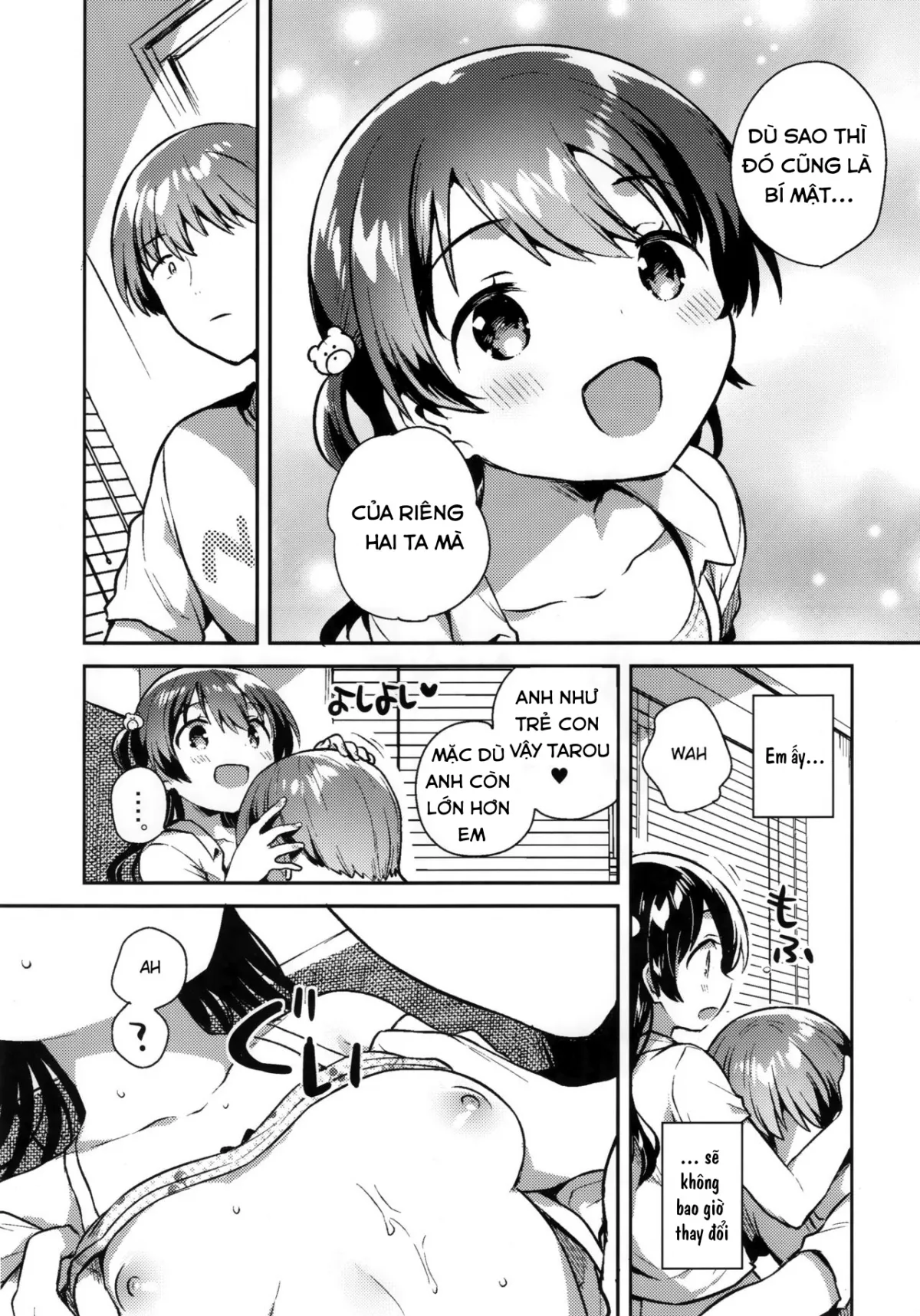 HentaiVN.net - Ảnh 6 - Em sẽ không bao giờ lớn [You will not be an adult ; Kimi wa Otona ni Naranai] - Oneshot