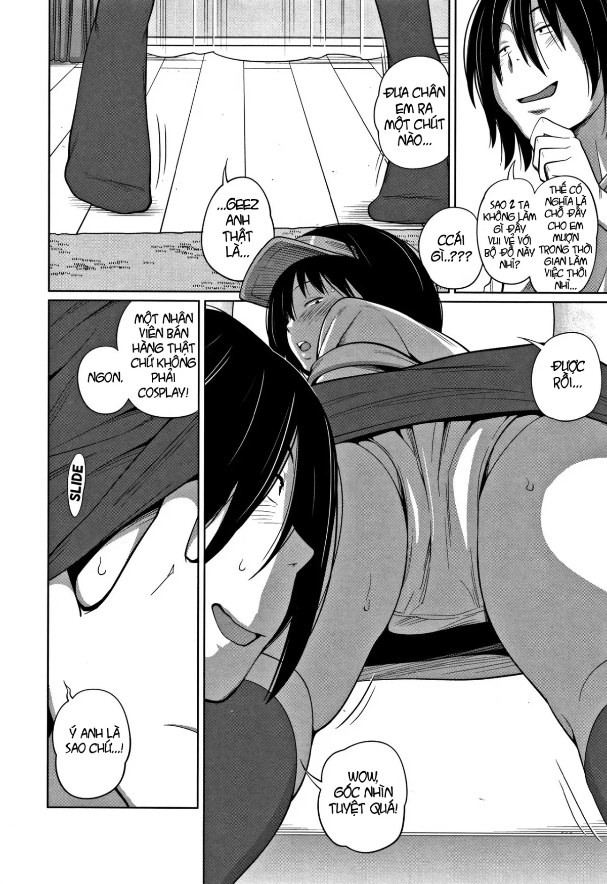 HentaiVN.net - Ảnh 4 - Uniform de Onegai! [Wear the Uniform, Please!] - Oneshot