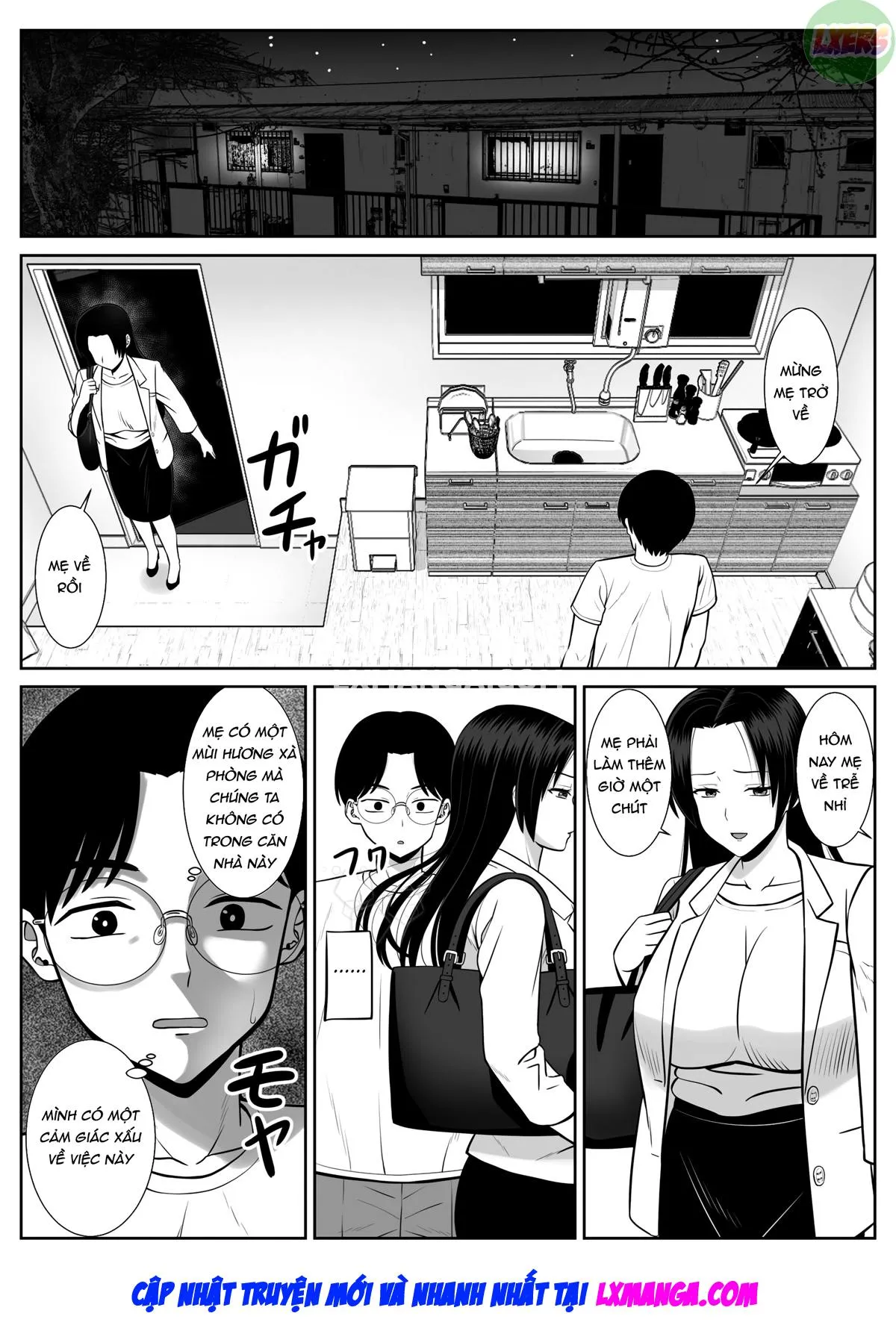 HentaiVN.net - Ảnh 39 - Boku no Kaa-san ga Netorareteru!? - Chap 1