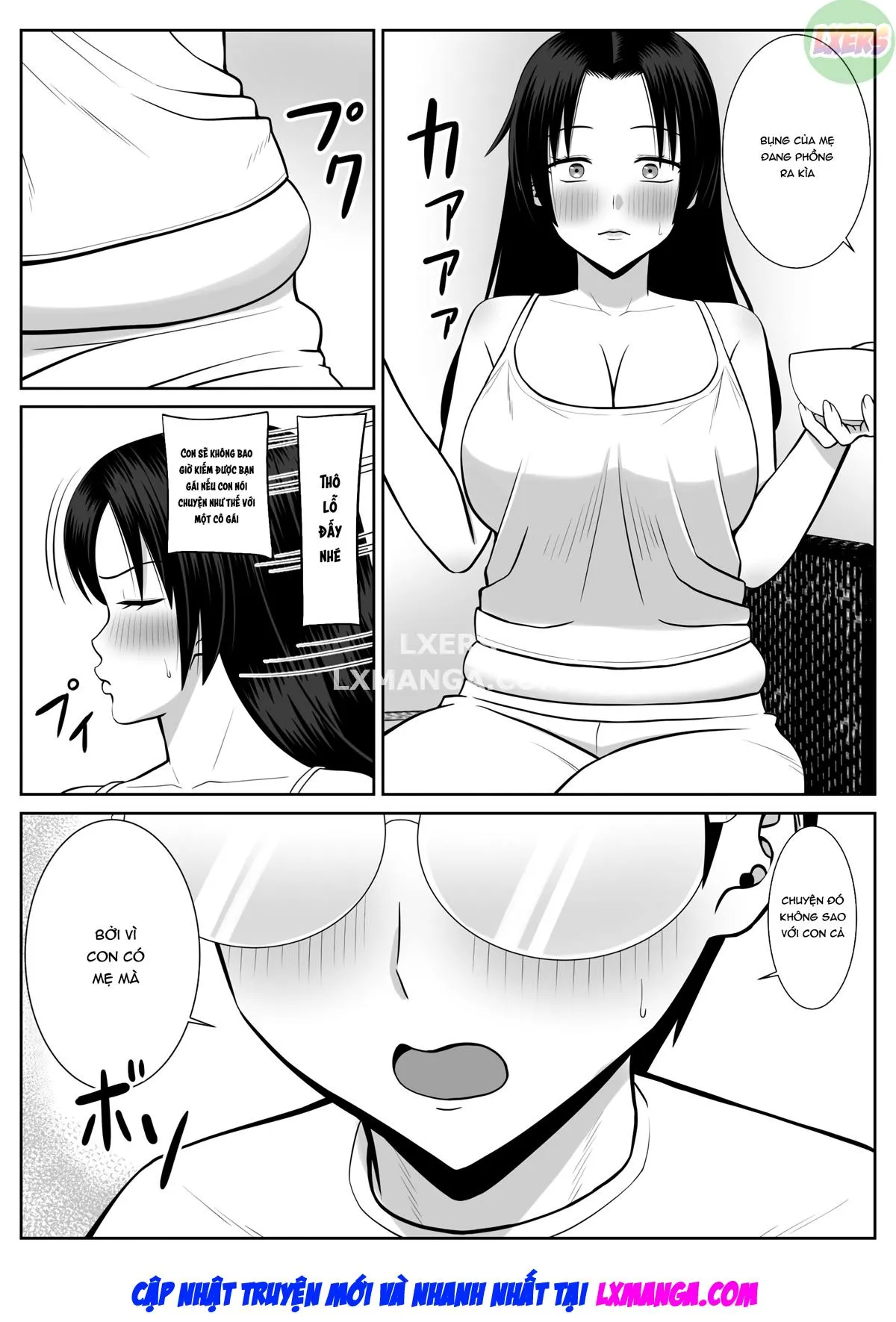 HentaiVN.net - Ảnh 8 - Boku no Kaa-san ga Netorareteru!? - Chap 1