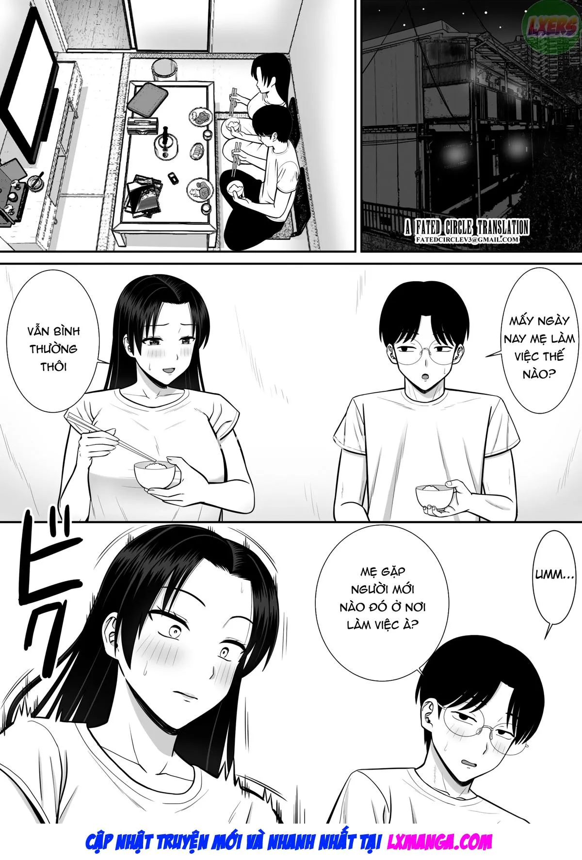 HentaiVN.net - Ảnh 4 - Boku no Kaa-san ga Netorareteru!? - Chap 2 - [END]
