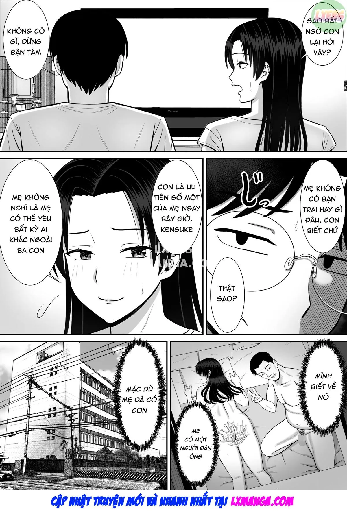 HentaiVN.net - Ảnh 5 - Boku no Kaa-san ga Netorareteru!? - Chap 2 - [END]