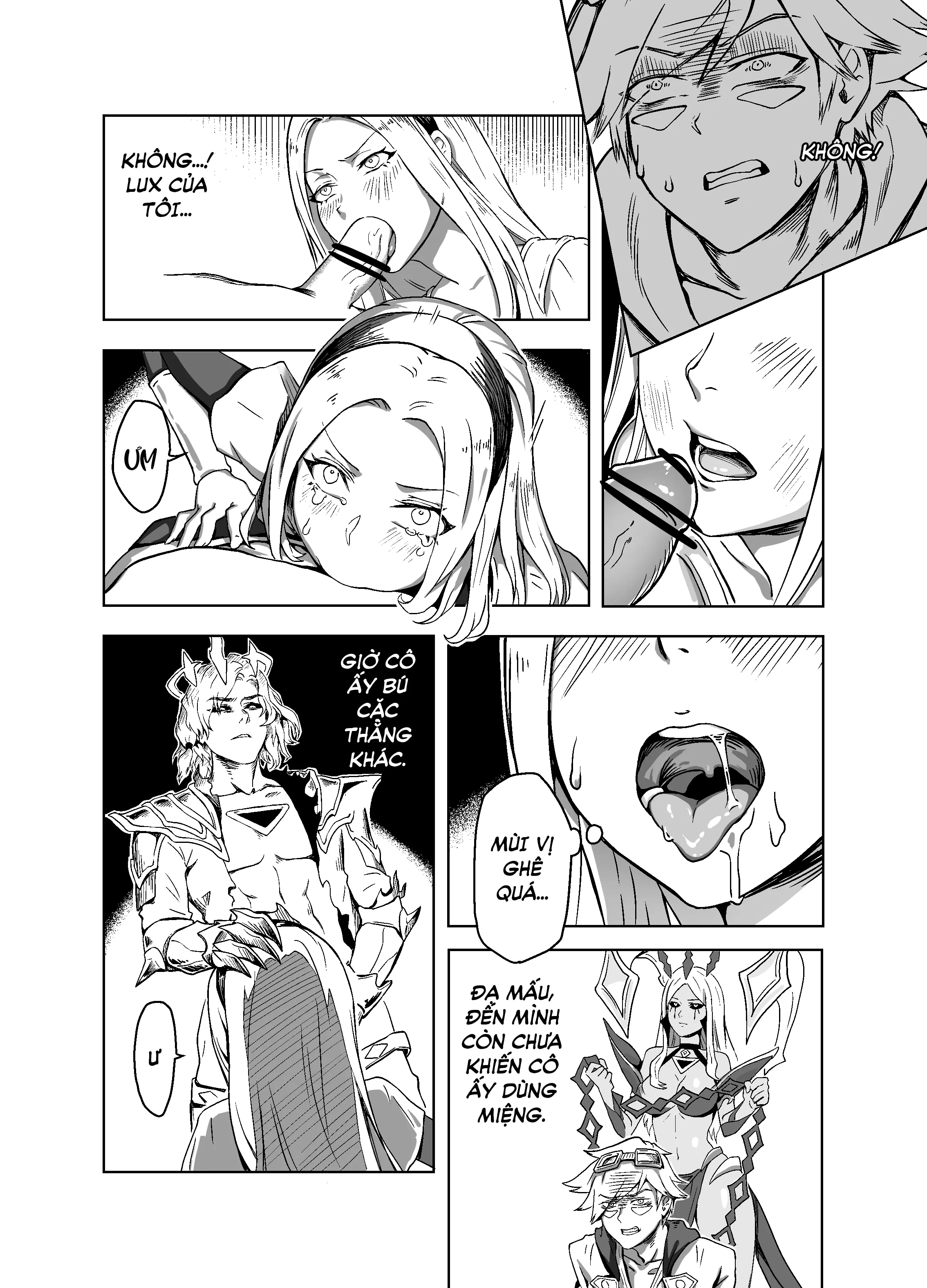 HentaiVN.net - Ảnh 12 - Lưỡi gươm suy vong [Blade of the Ruined King] - Chương 2 - 4 giai đoạn khi bị NTR