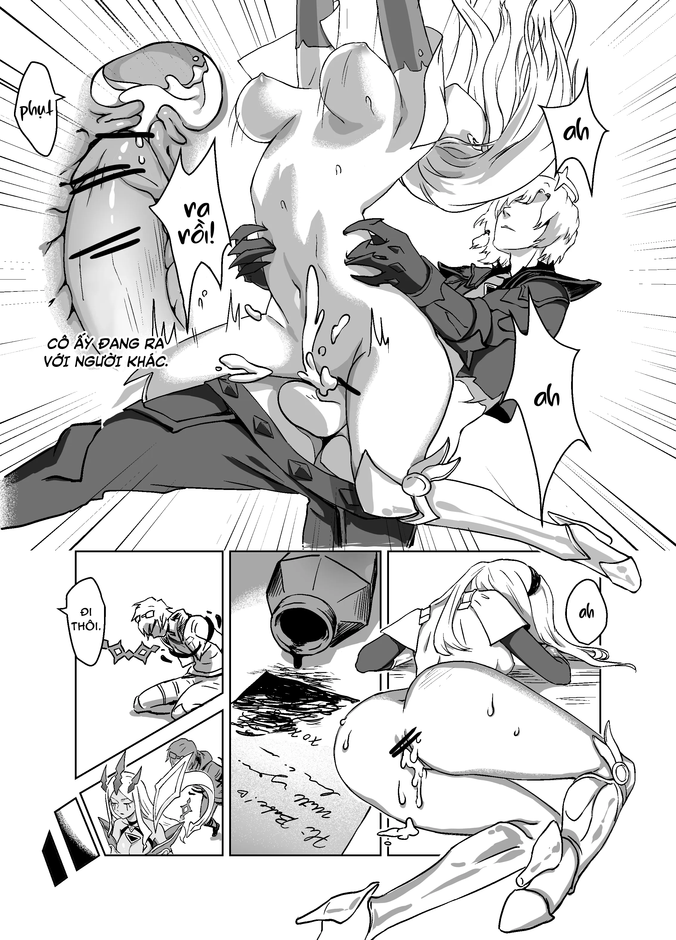 HentaiVN.net - Ảnh 19 - Lưỡi gươm suy vong [Blade of the Ruined King] - Chương 2 - 4 giai đoạn khi bị NTR