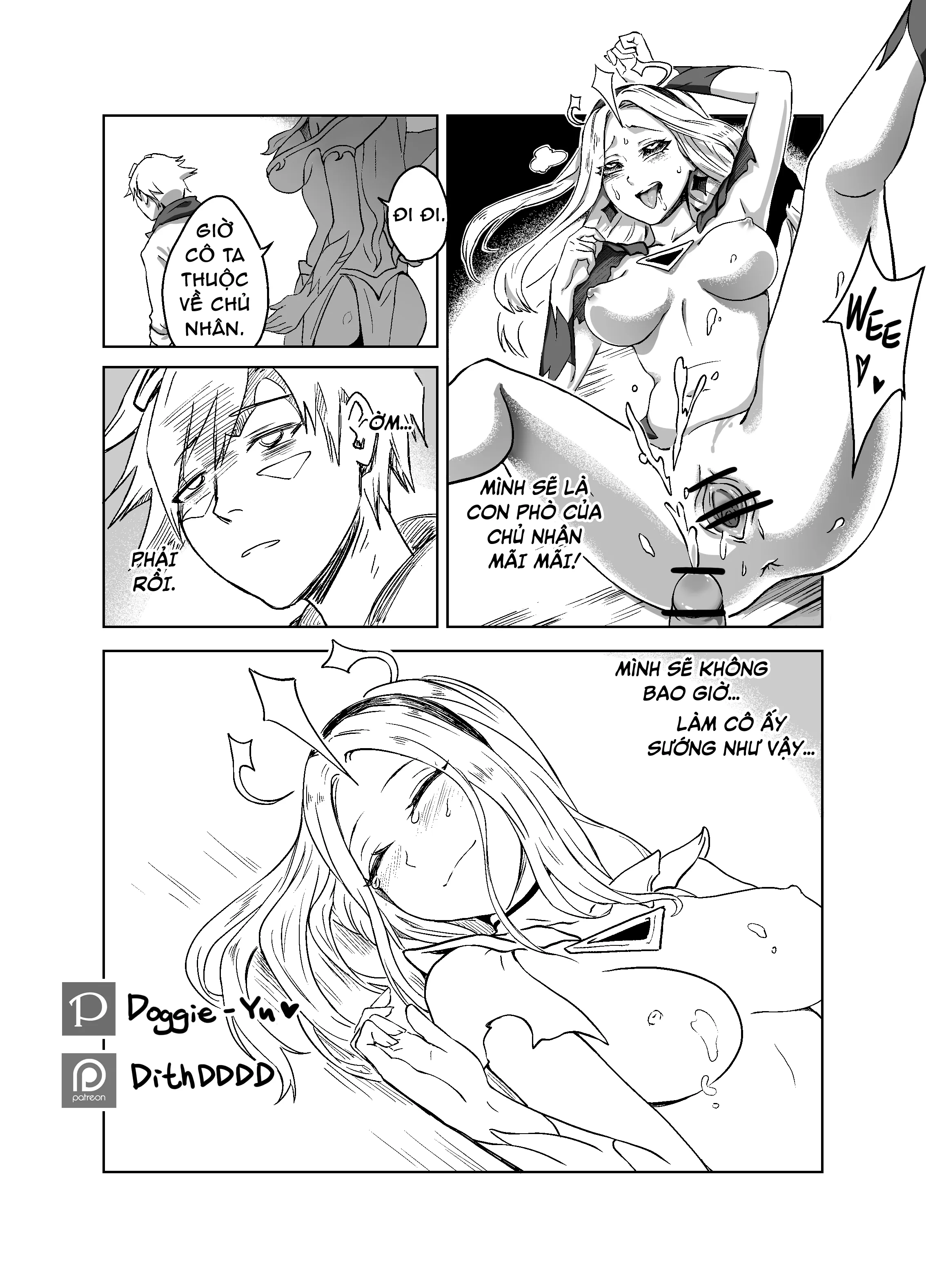 HentaiVN.net - Ảnh 24 - Lưỡi gươm suy vong [Blade of the Ruined King] - Chương 2 - 4 giai đoạn khi bị NTR