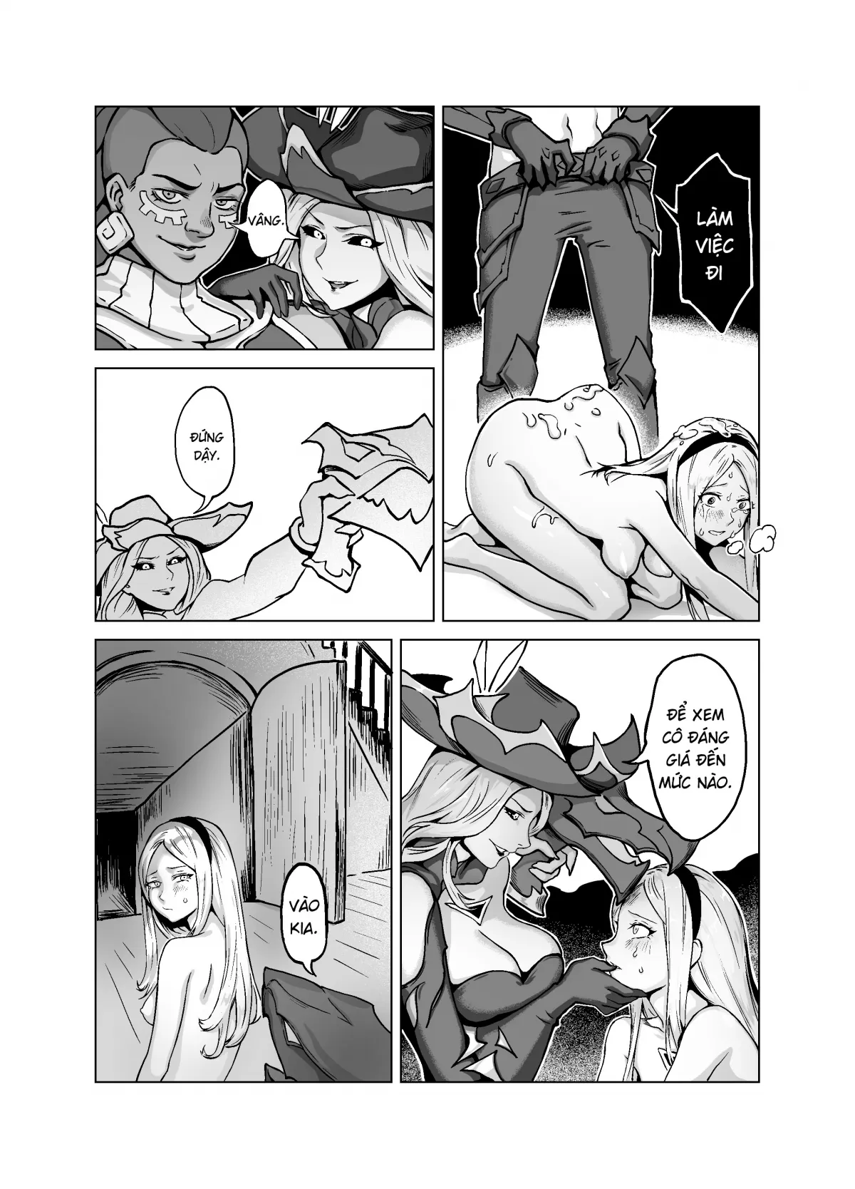 HentaiVN.net - Ảnh 13 - Lưỡi gươm suy vong [Blade of the Ruined King] - Chương 4 - Ai hỏi mà m trả lời