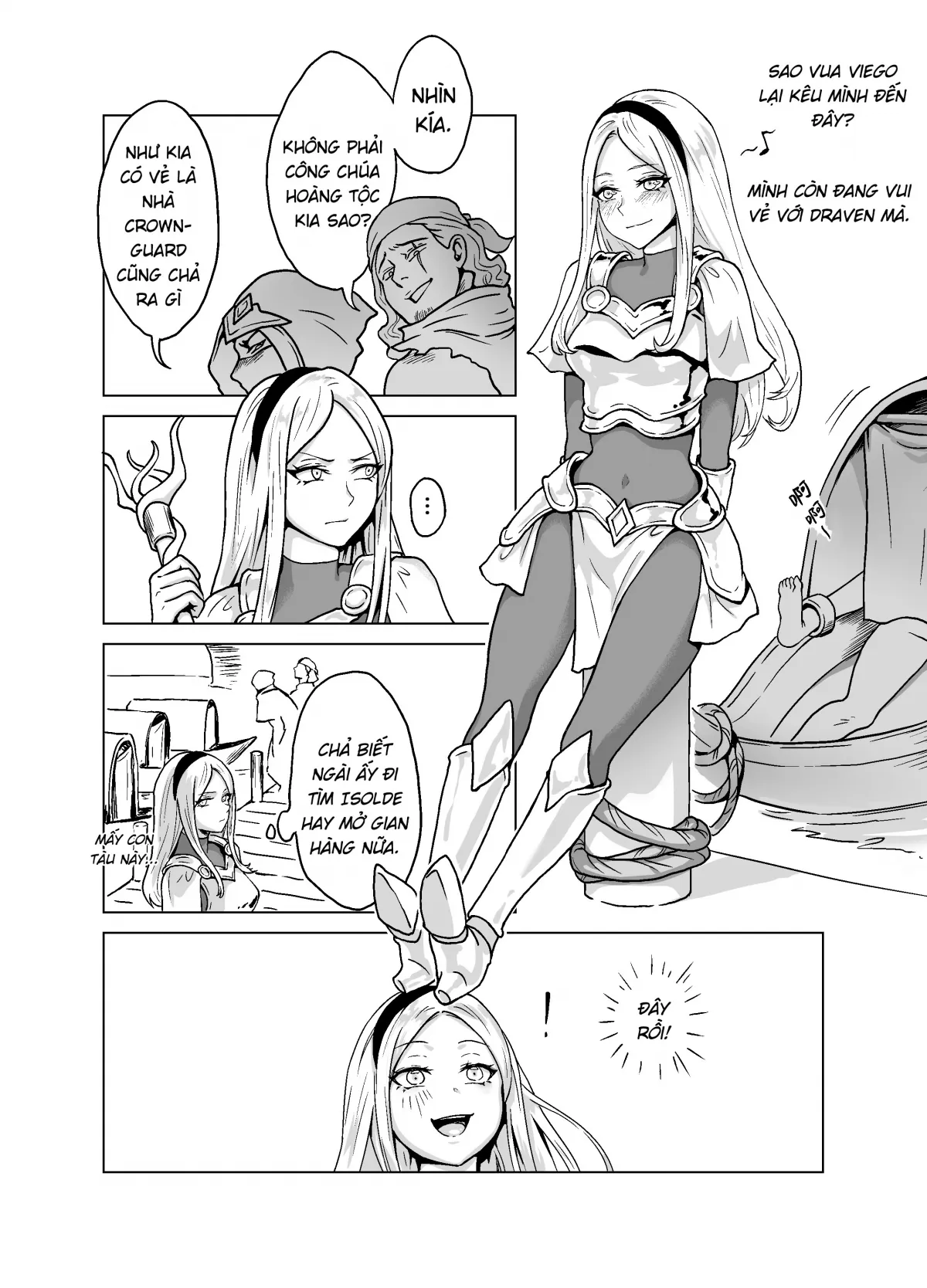 HentaiVN.net - Ảnh 4 - Lưỡi gươm suy vong [Blade of the Ruined King] - Chương 4 - Ai hỏi mà m trả lời