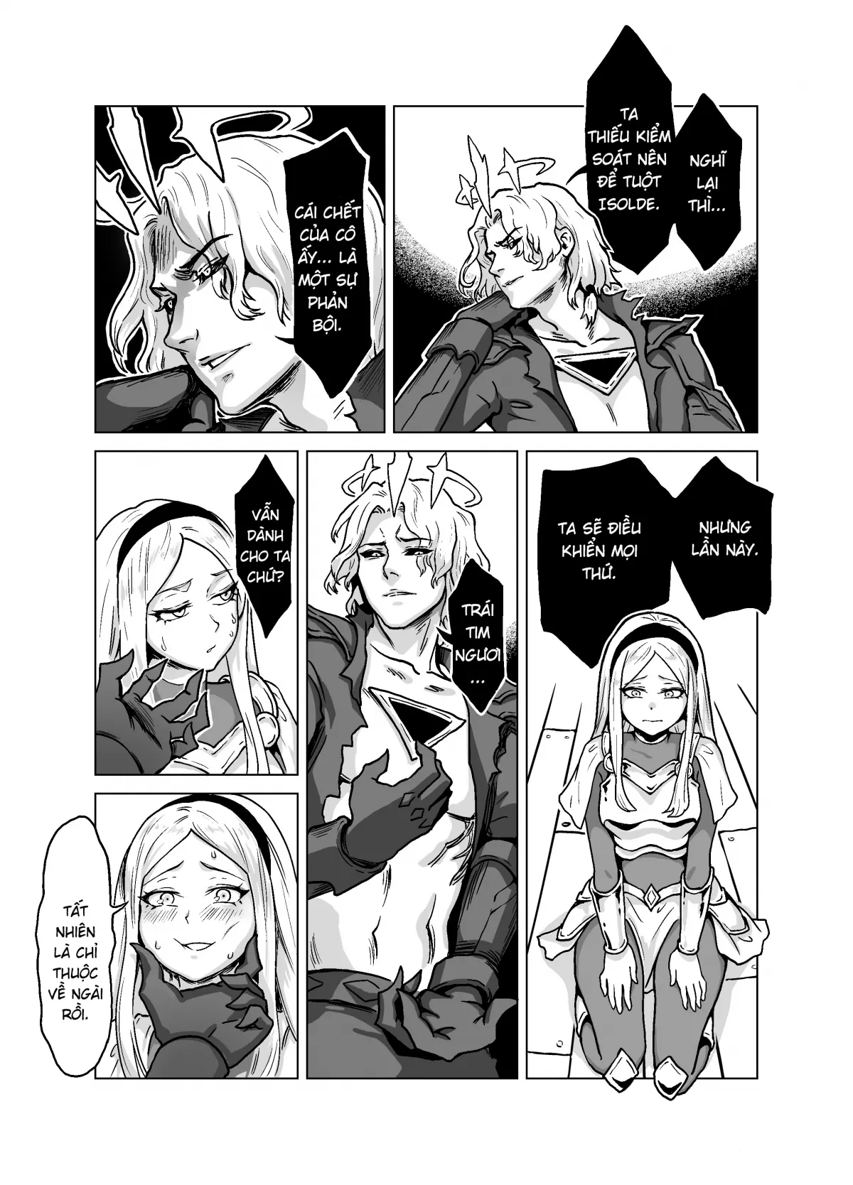 HentaiVN.net - Ảnh 7 - Lưỡi gươm suy vong [Blade of the Ruined King] - Chương 4 - Ai hỏi mà m trả lời