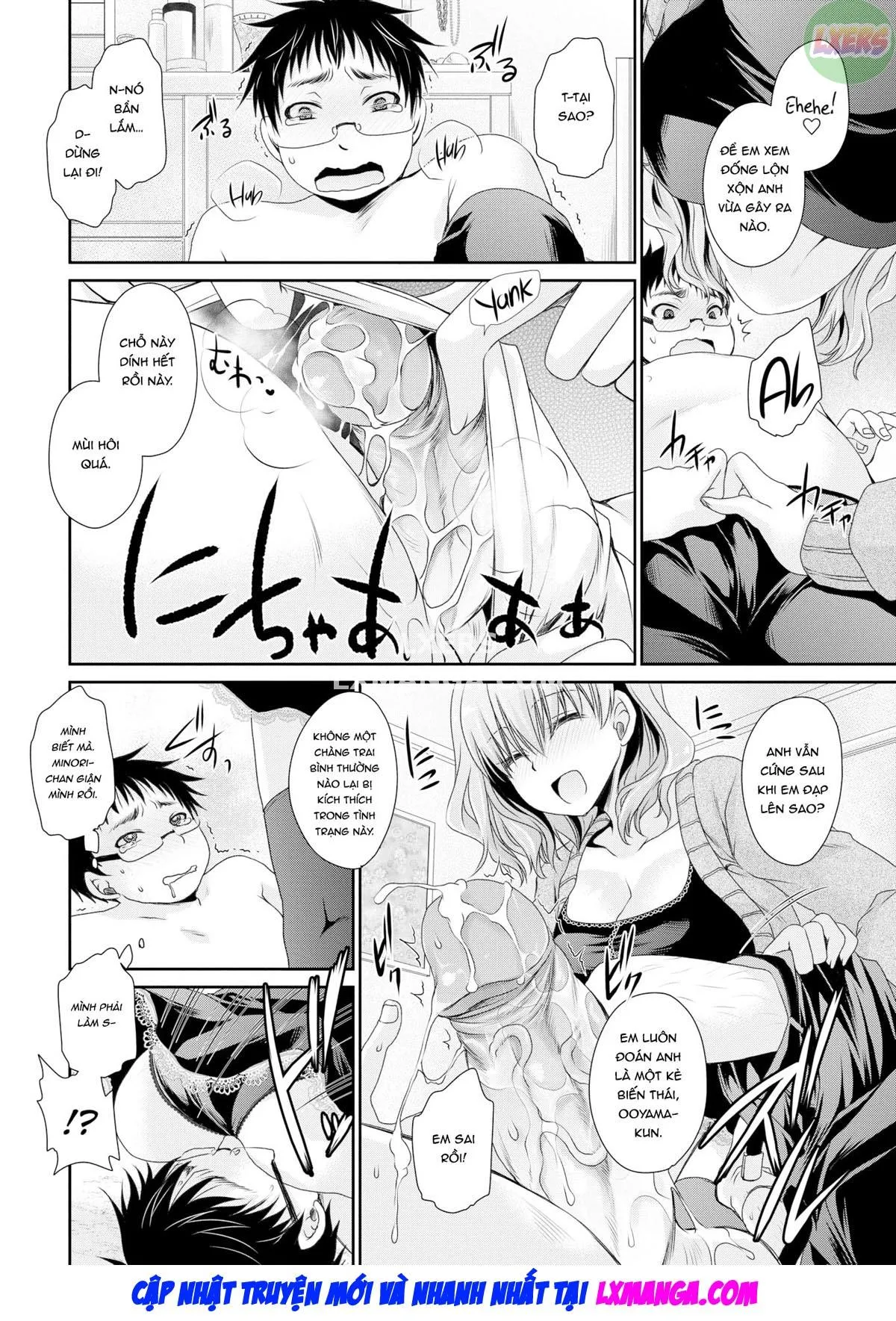 HentaiVN.net - Ảnh 9 - Bí mật của bạn gái - Oneshot