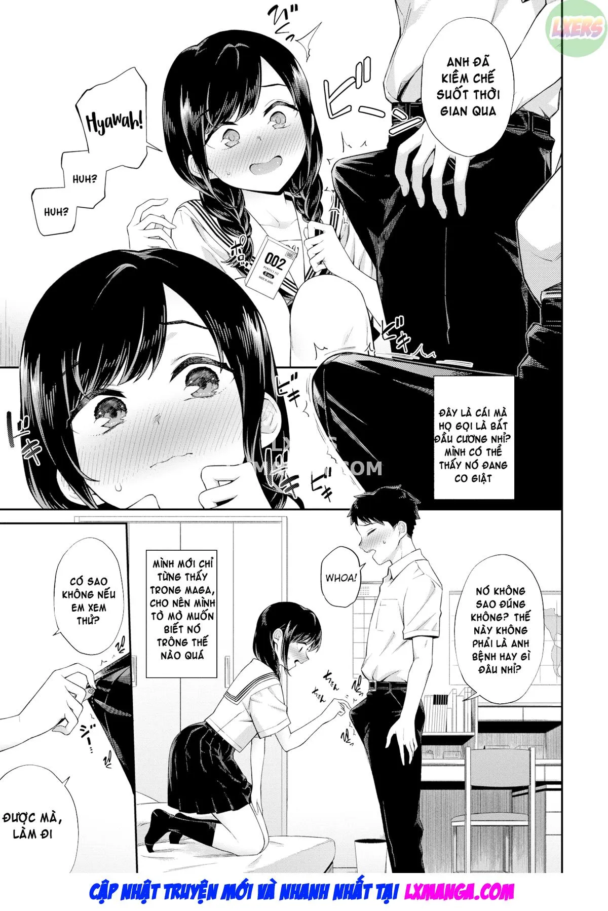 HentaiVN.net - Ảnh 4 - Hajimete no Ouchi Date - Oneshot