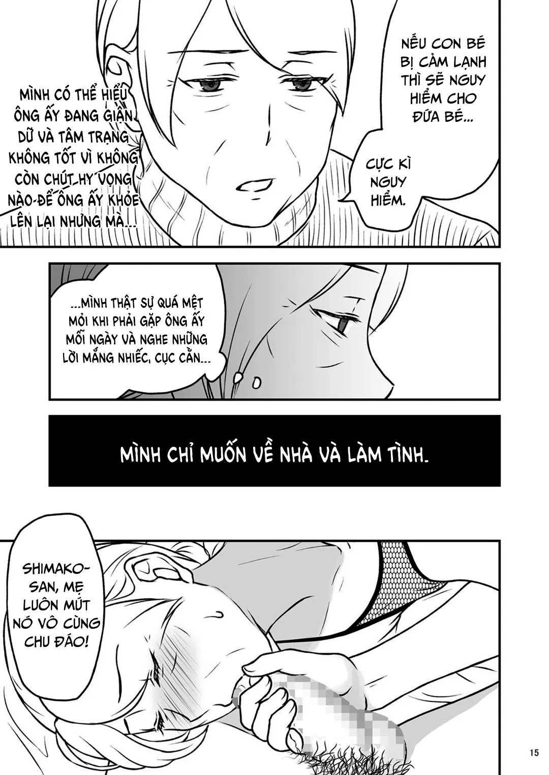 HentaiVN.net - Ảnh 15 - Shimako ~Tsuma No Haha~ [Shimako ~Mother Of Wife~] - Chap 3