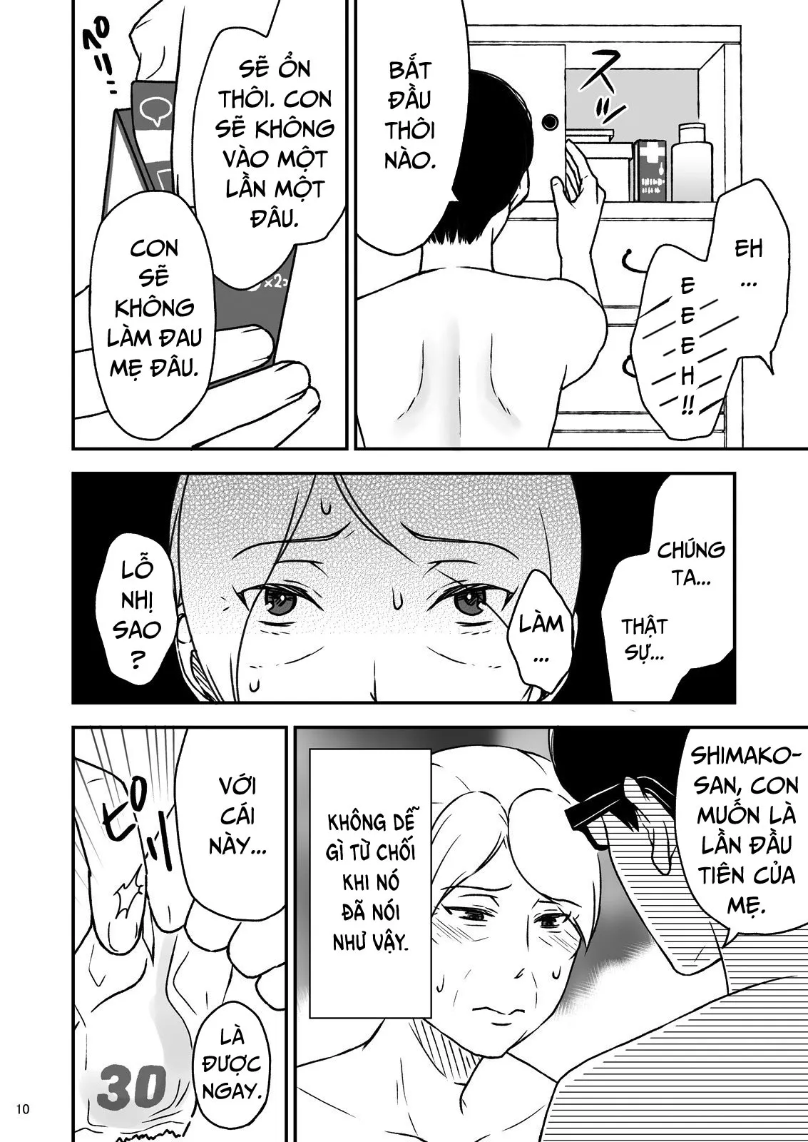 HentaiVN.net - Ảnh 9 - Shimako ~Tsuma No Haha~ [Shimako ~Mother Of Wife~] - Chap 4
