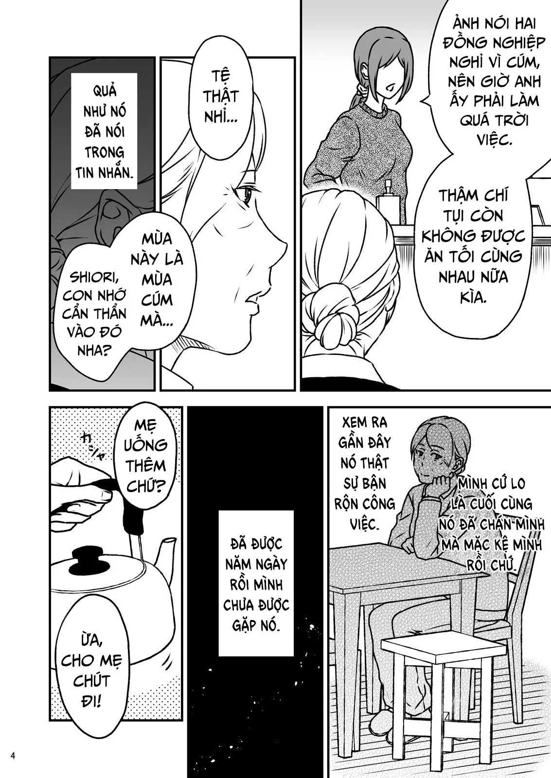 HentaiVN.net - Ảnh 3 - Shimako ~Tsuma No Haha~ [Shimako ~Mother Of Wife~] - Chap 4