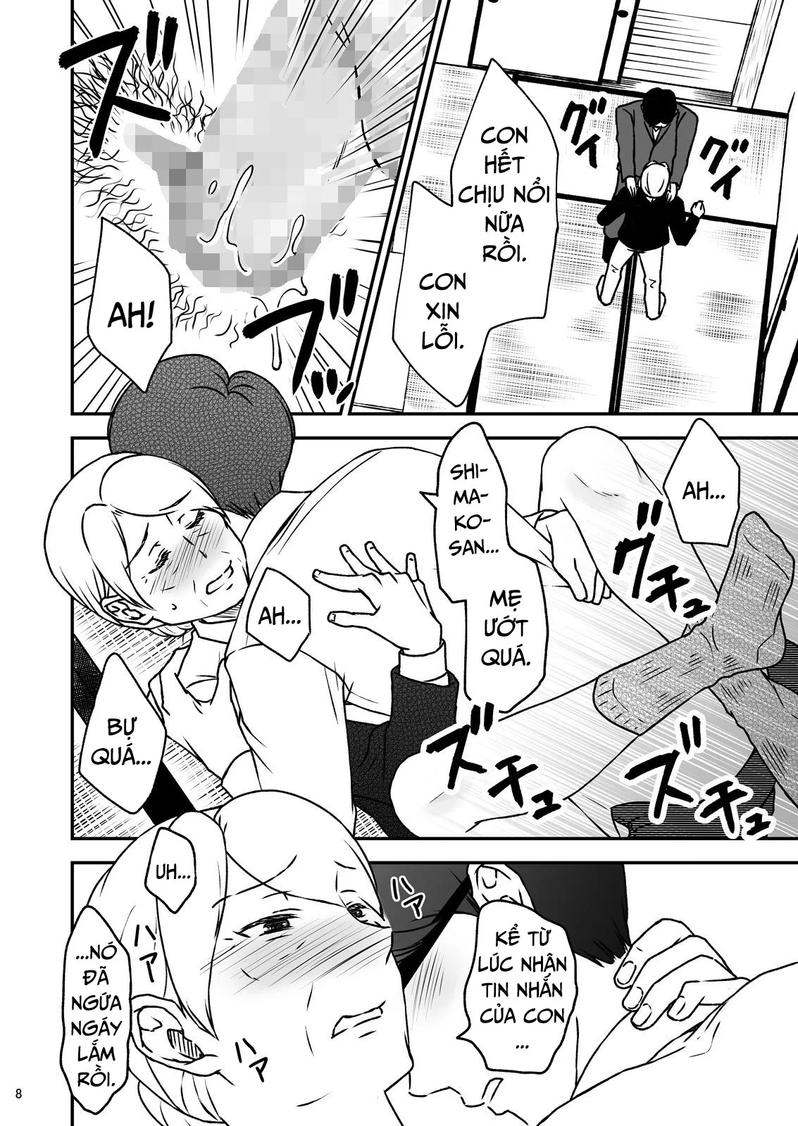 HentaiVN.net - Ảnh 7 - Shimako ~Tsuma No Haha~ [Shimako ~Mother Of Wife~] - Chap 4