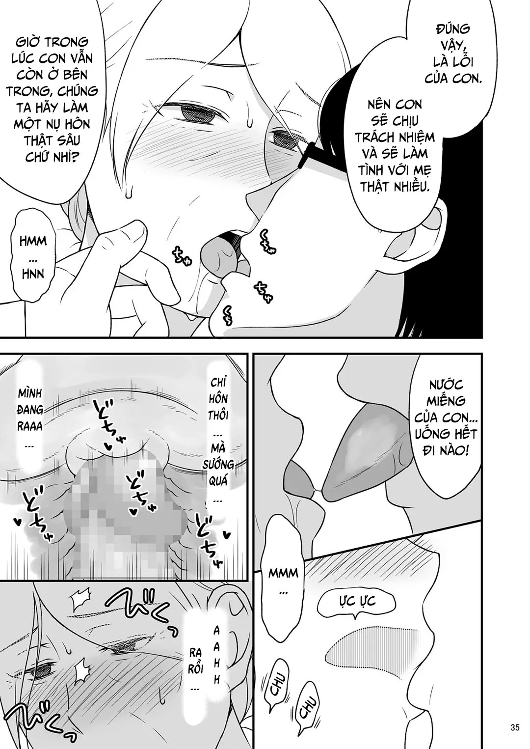 HentaiVN.net - Ảnh 35 - Shimako ~Tsuma No Haha~ [Shimako ~Mother Of Wife~] - Chap 7