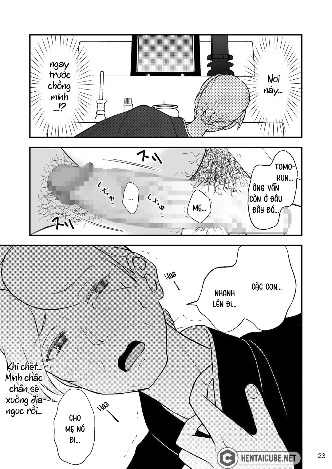 HentaiVN.net - Ảnh 23 - Shimako ~Tsuma No Haha~ [Shimako ~Mother Of Wife~] - Chap 9 - END