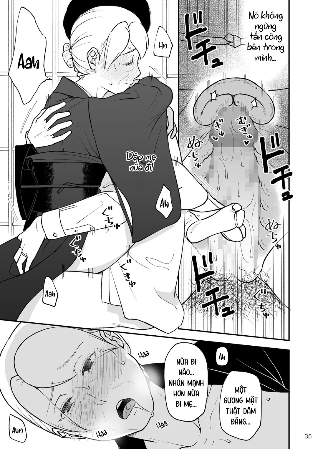 HentaiVN.net - Ảnh 35 - Shimako ~Tsuma No Haha~ [Shimako ~Mother Of Wife~] - Chap 9 - END