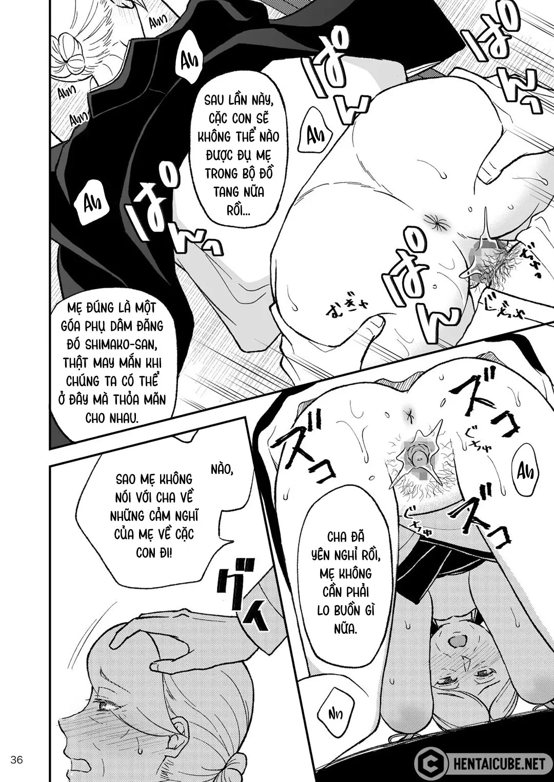 HentaiVN.net - Ảnh 36 - Shimako ~Tsuma No Haha~ [Shimako ~Mother Of Wife~] - Chap 9 - END