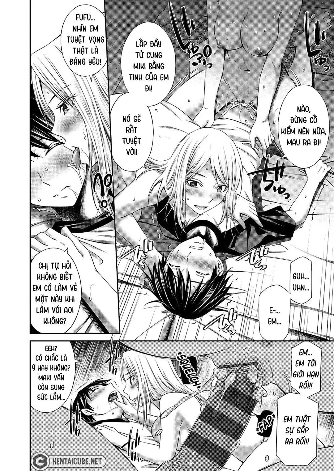 HentaiVN.net - Ảnh 19 - Nee-chan to Chome Chome - Chap 3