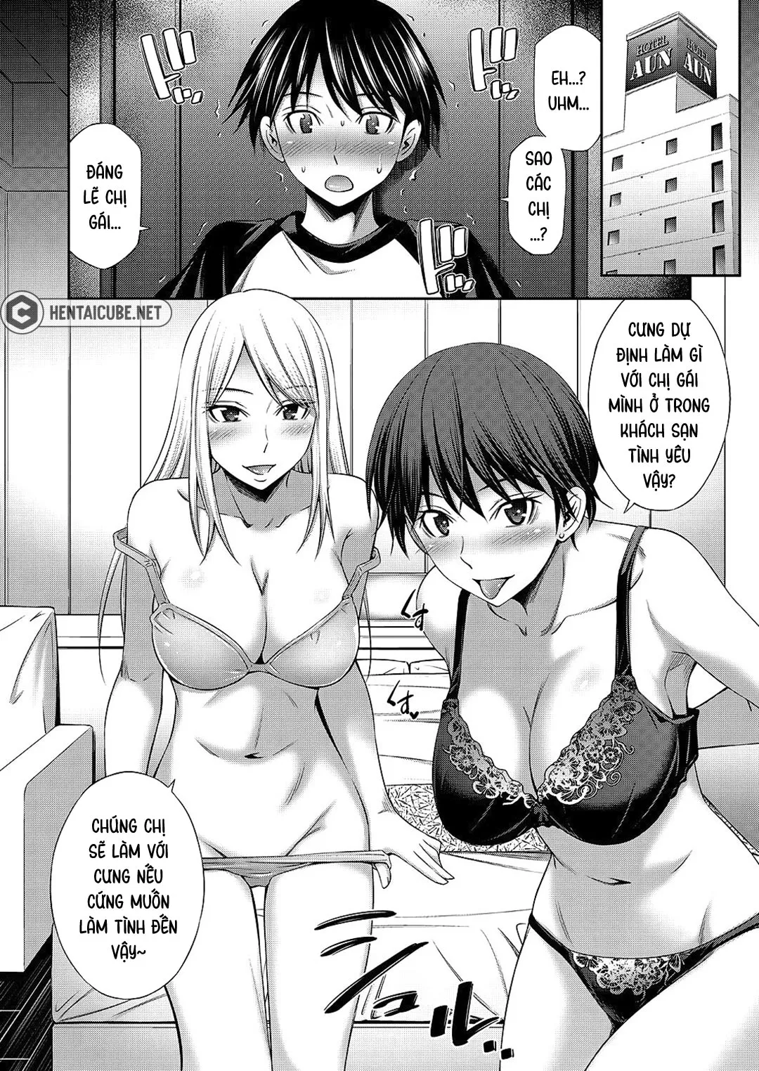 HentaiVN.net - Ảnh 5 - Nee-chan to Chome Chome - Chap 3
