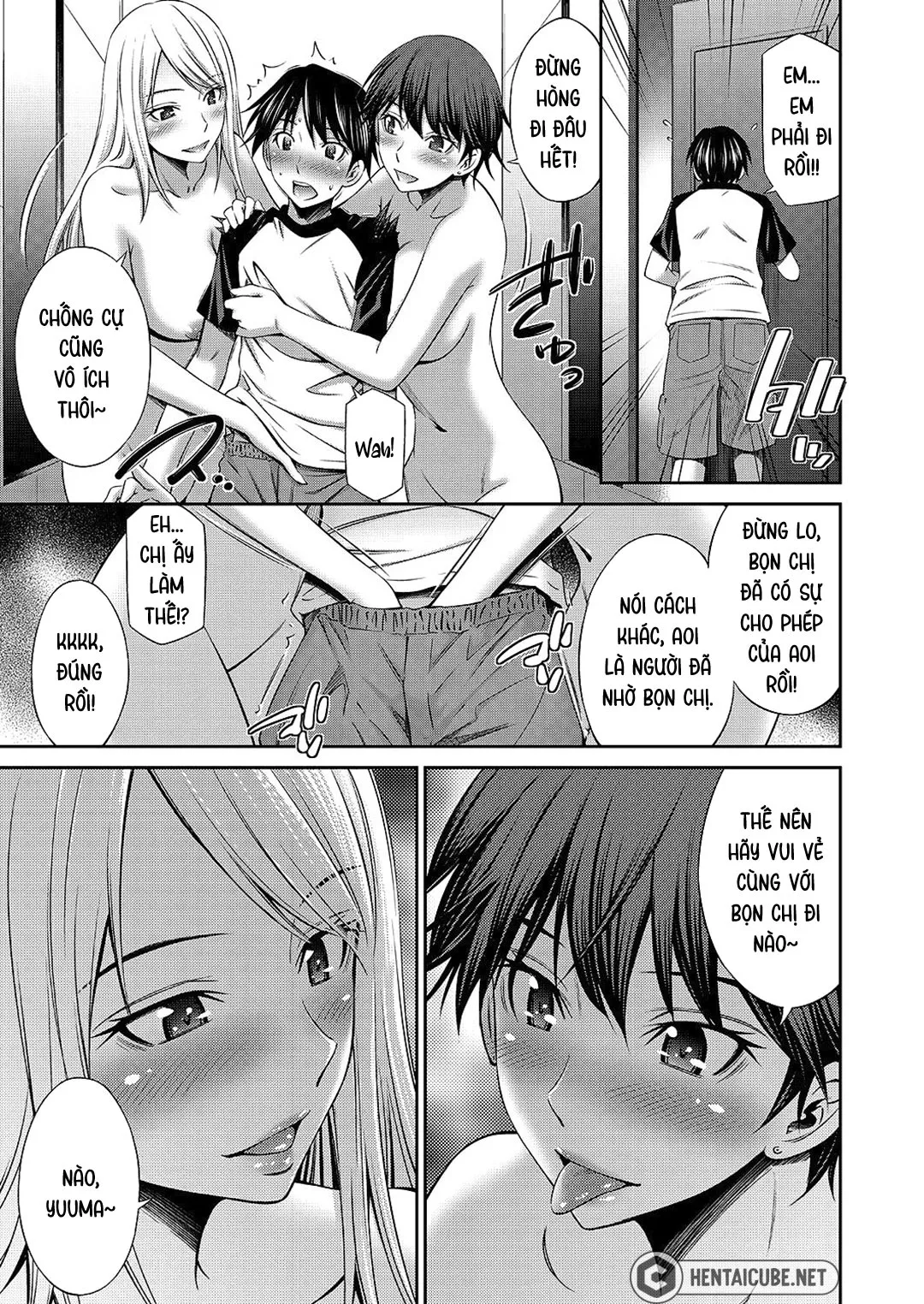 HentaiVN.net - Ảnh 6 - Nee-chan to Chome Chome - Chap 3