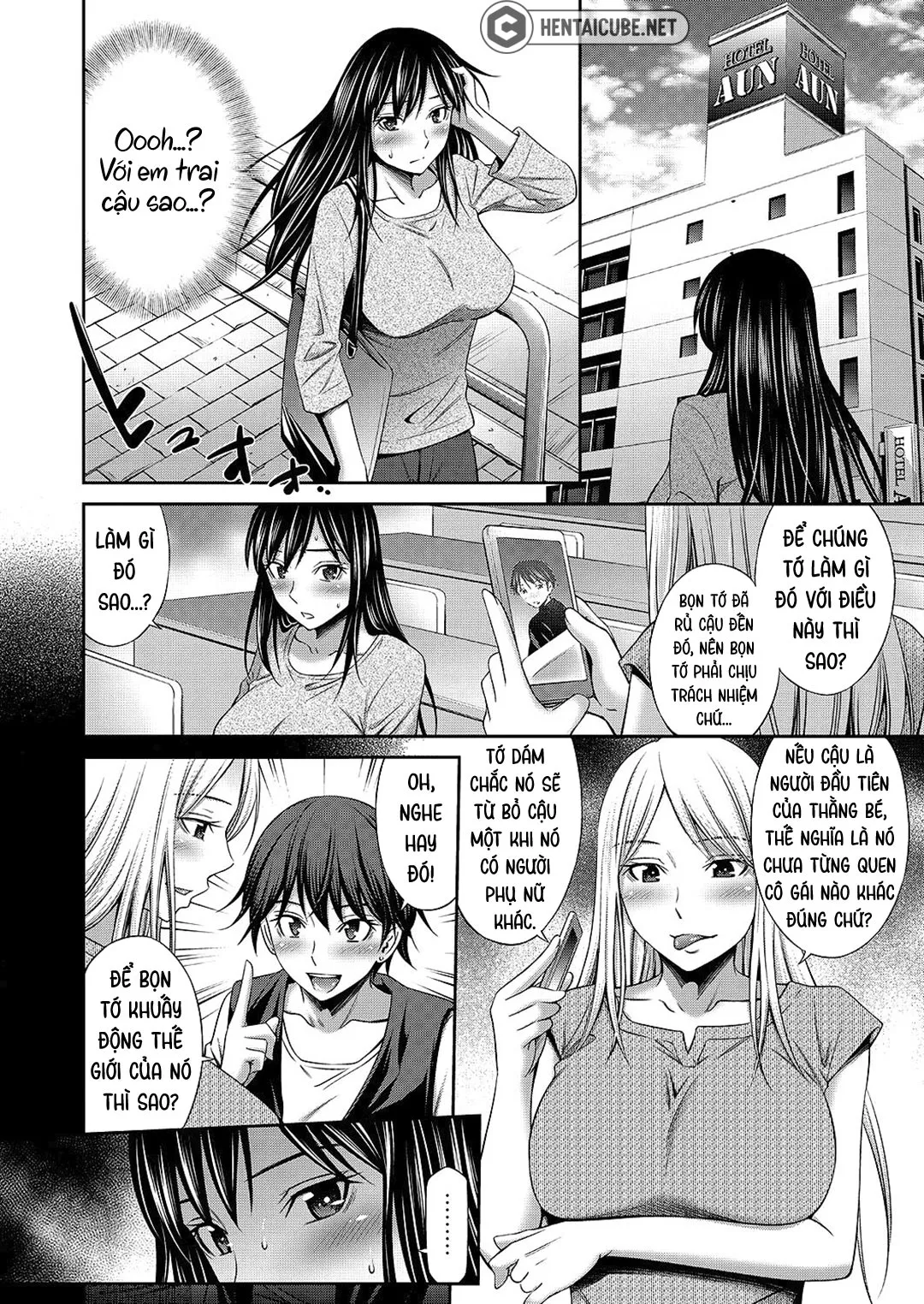 HentaiVN.net - Ảnh 7 - Nee-chan to Chome Chome - Chap 3