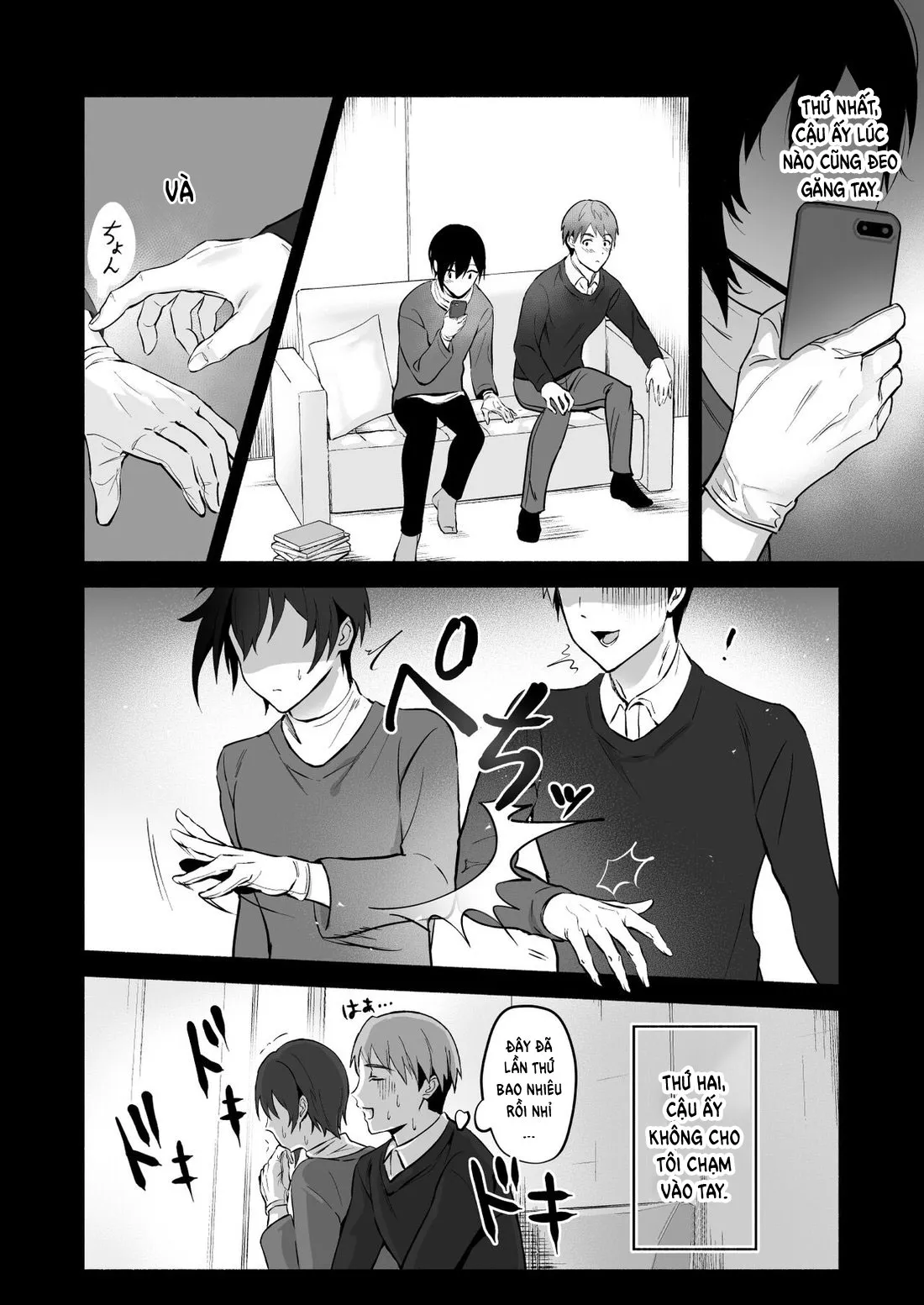HentaiVN.net - Ảnh 5 - Koibito no Te wa Seikantai deshita - Chap 1