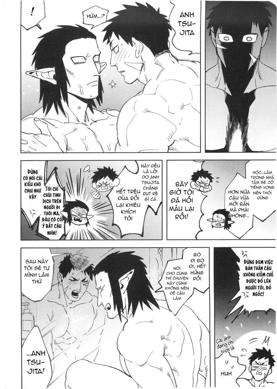 HentaiVN.net - Ảnh 16 - Phải tuốt chim cho anh Tsujita!! Bài tập xử lý hẹp bao quy đầu - Chap 1