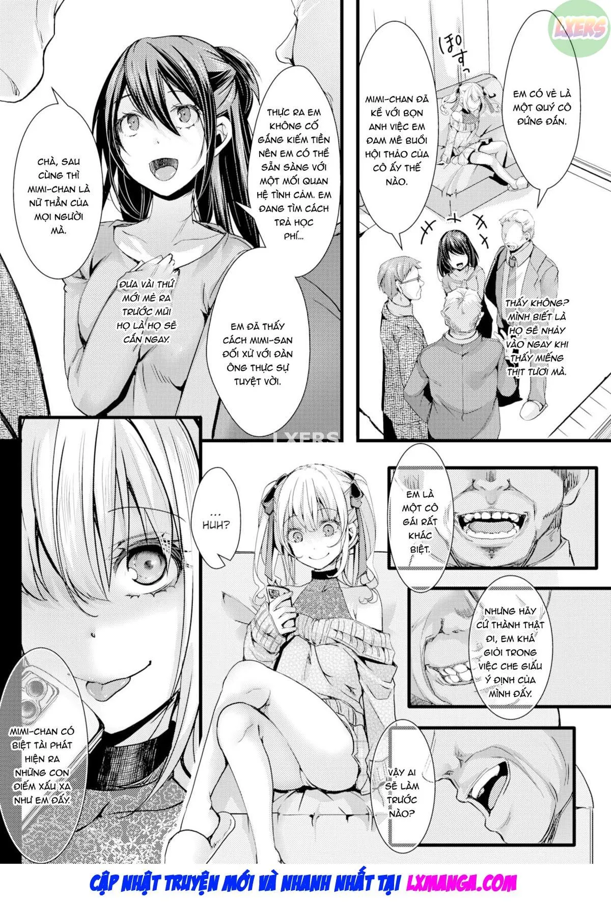 HentaiVN.net - Ảnh 11 - Sugar Baby nghèo khó và ba ông già - Oneshot