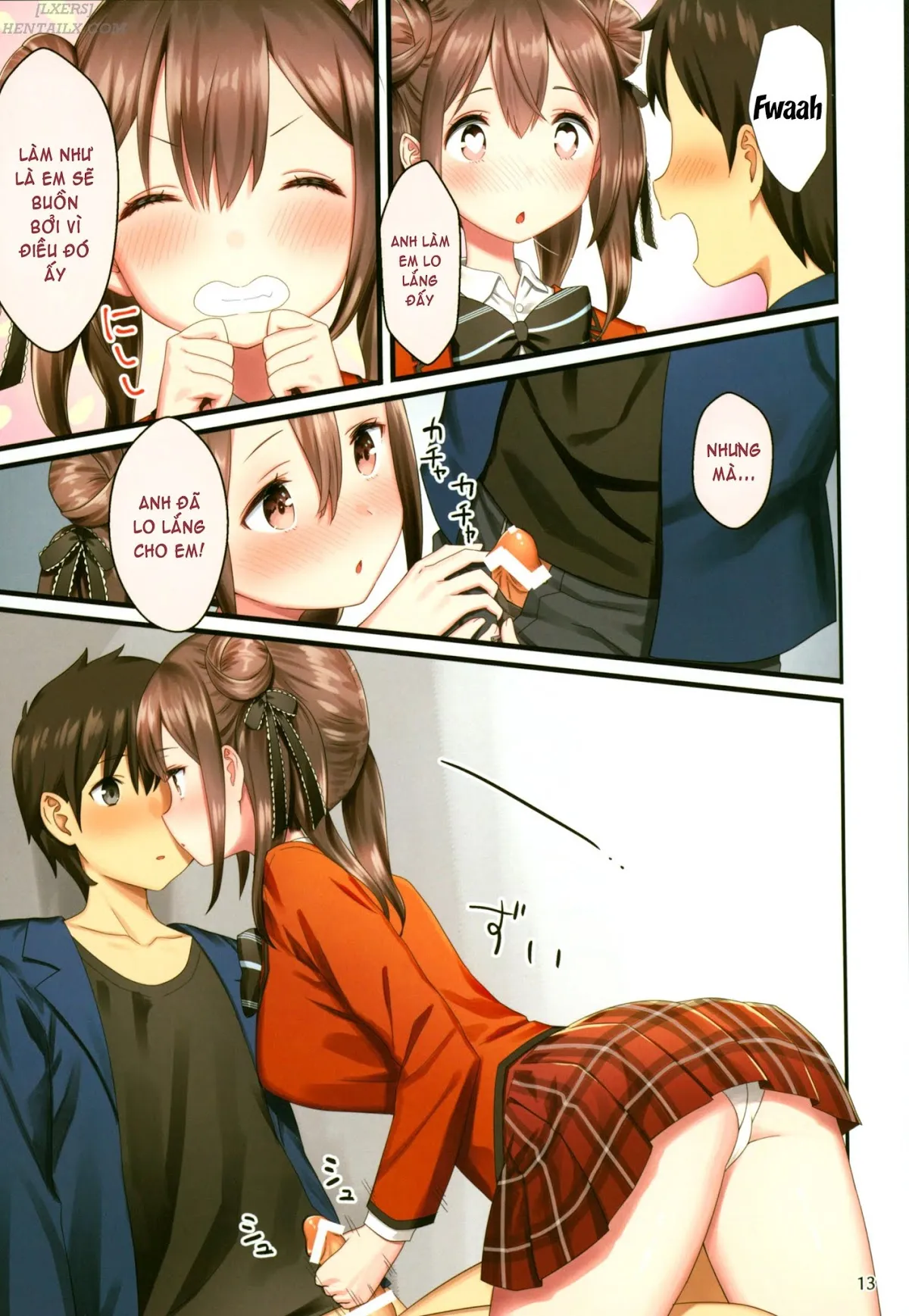 HentaiVN.net - Ảnh 15 - Toile Ga Nai! 2 -Gakkou Hen - Oneshot [Full Màu]