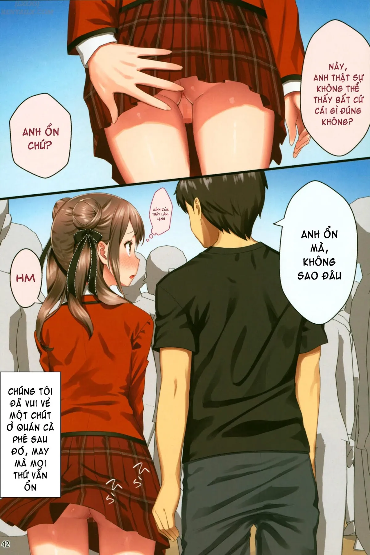 HentaiVN.net - Ảnh 38 - Toile Ga Nai! 2 -Gakkou Hen - Oneshot [Full Màu]